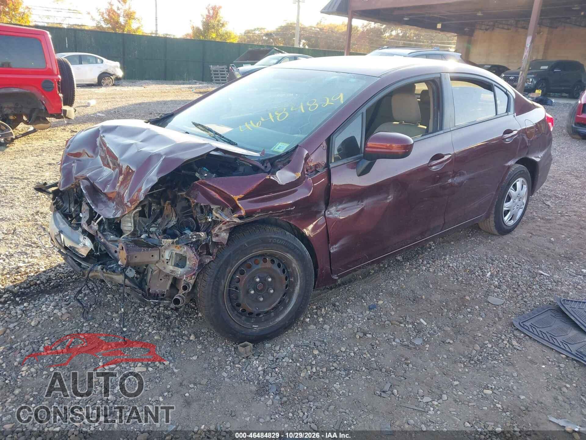HONDA CIVIC 2014 - 19XFB2F52EE253337