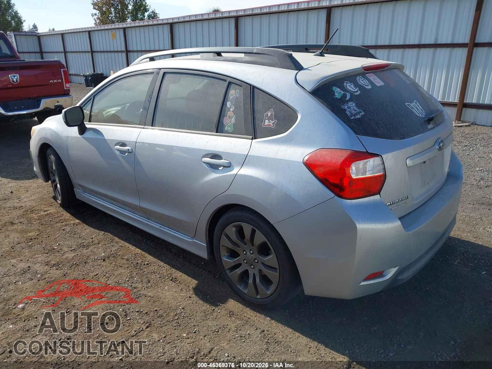 SUBARU IMPREZA 2014 - JF1GPAL68E9263524