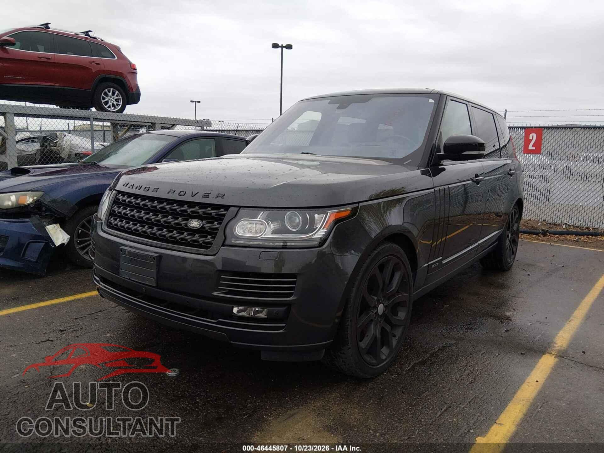 LAND ROVER RANGE ROVER 2016 - SALGS3EFXGA258157