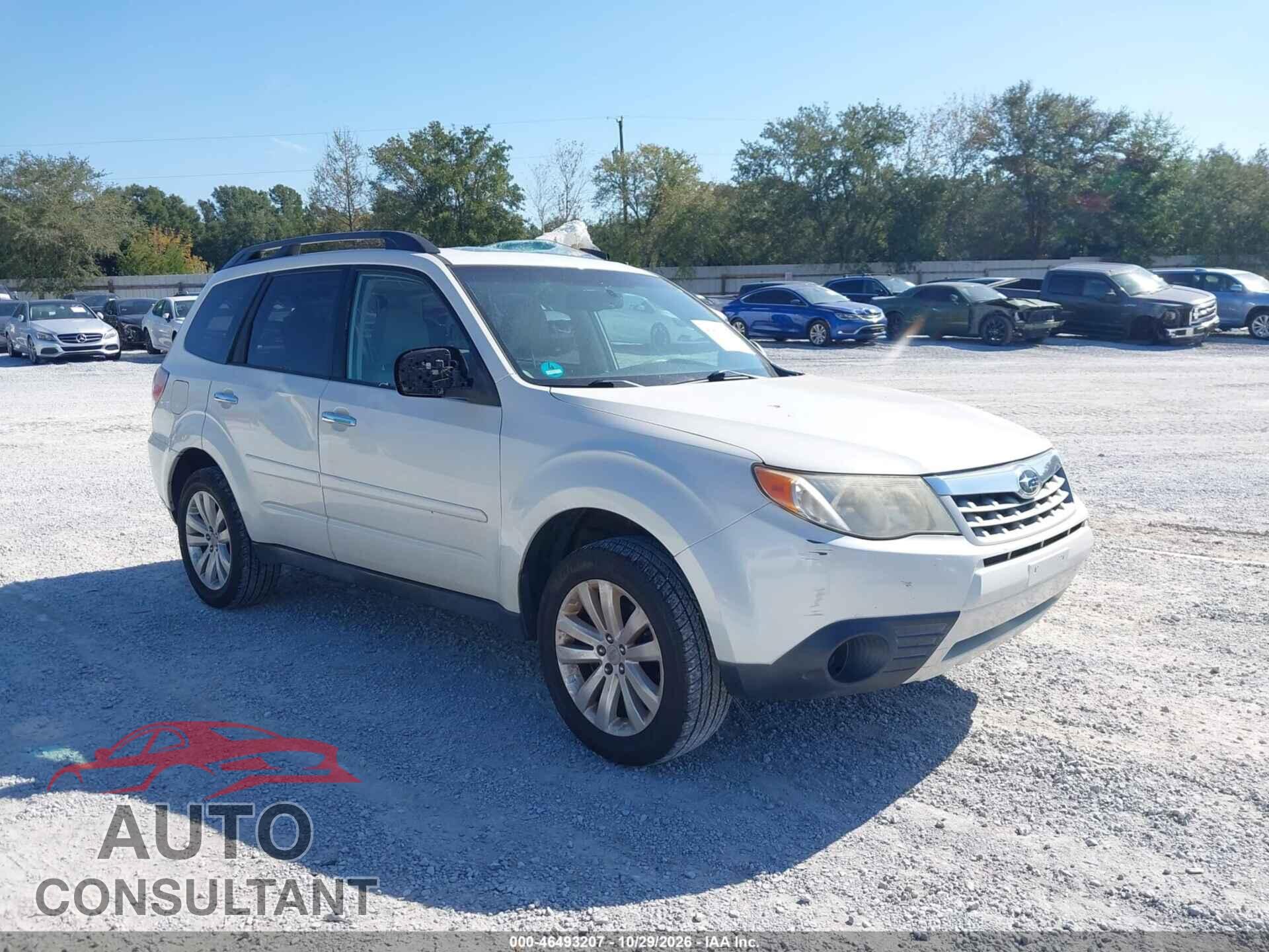 SUBARU FORESTER 2012 - JF2SHBDC9CH454823