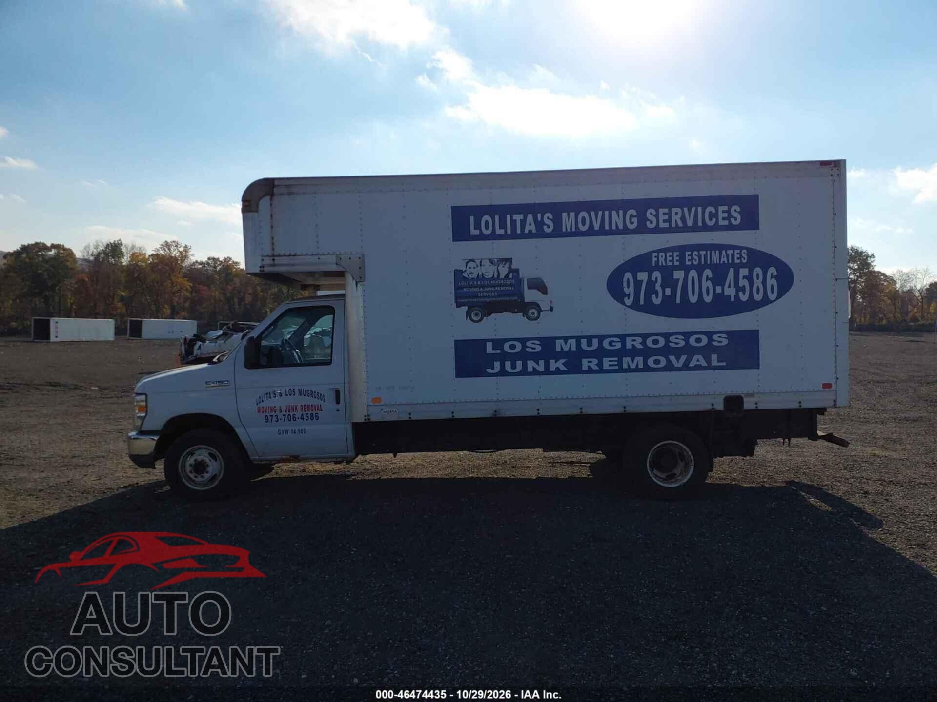 FORD E-450 CUTAWAY 2014 - 1FDXE4FS5EDA17906
