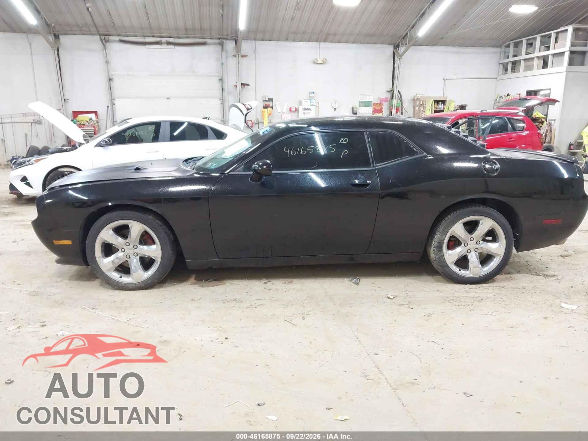 DODGE CHALLENGER 2012 - 2C3CDYAG2CH189363
