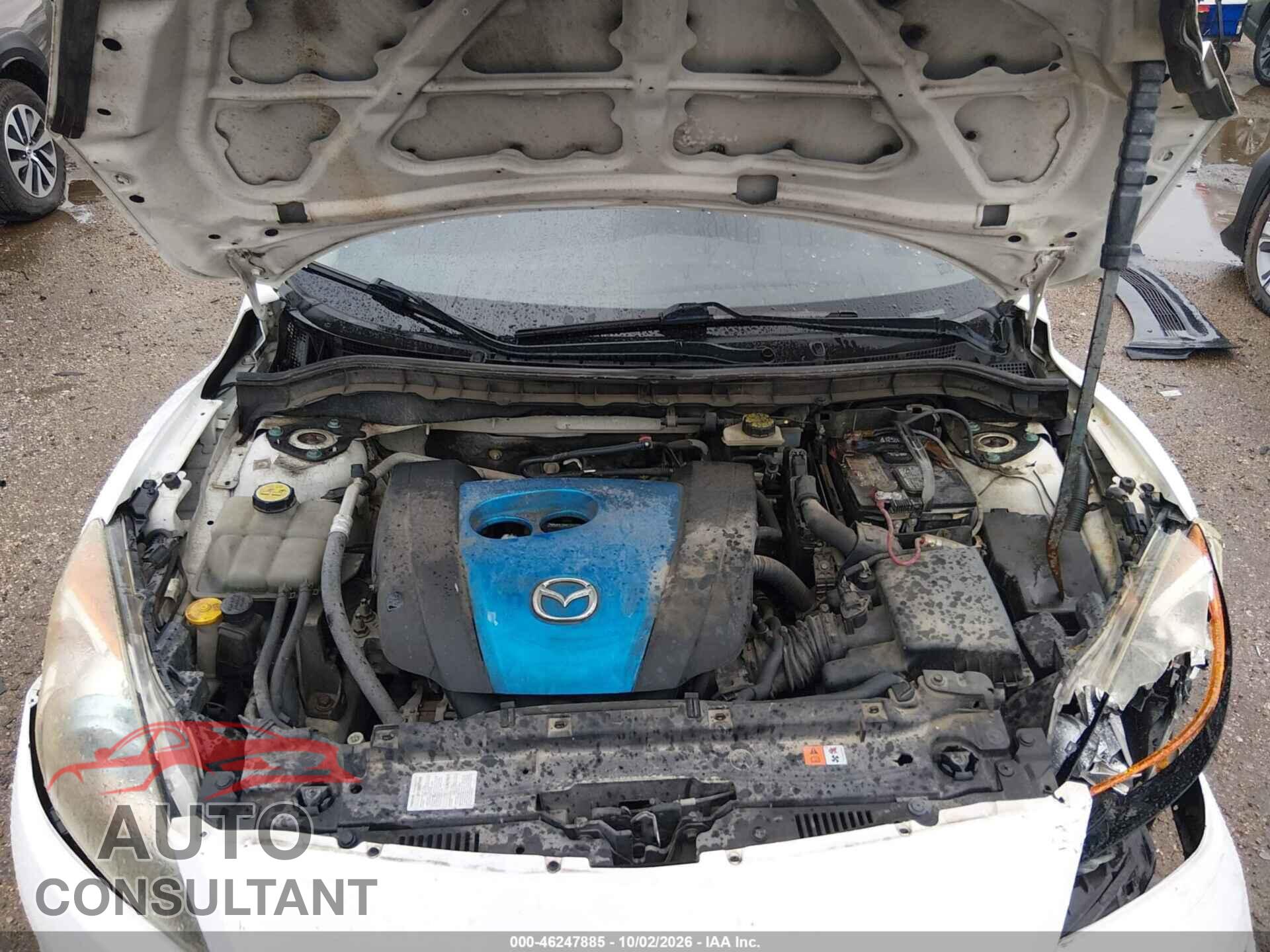 MAZDA MAZDA3 2012 - JM1BL1L71C1644555