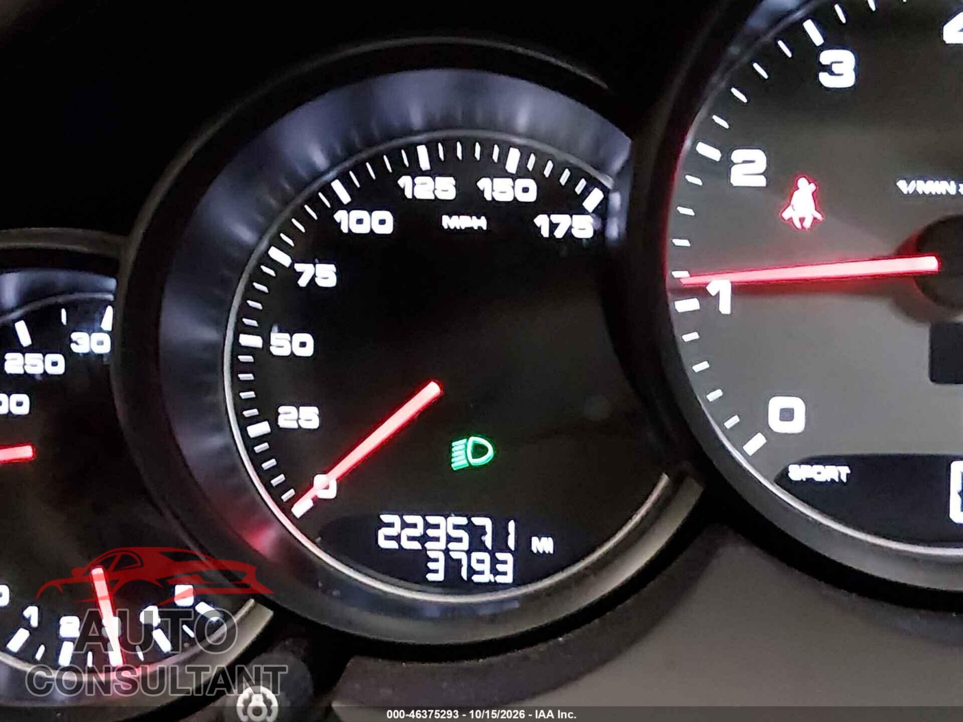 PORSCHE CAYENNE 2013 - WP1AB2A20DLA86505