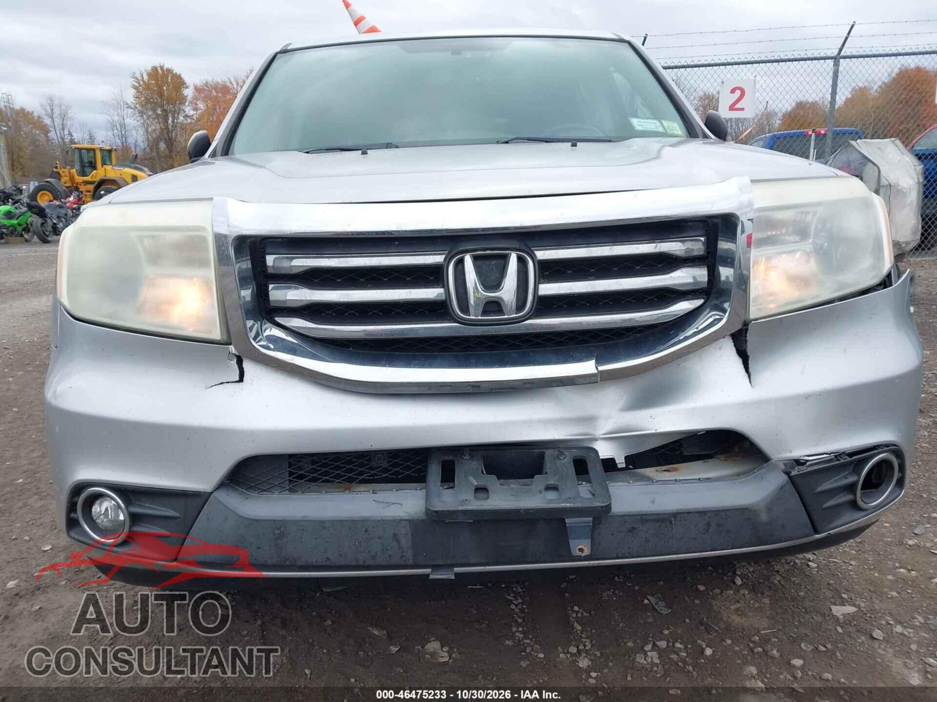 HONDA PILOT 2014 - 5FNYF4H5XEB024100