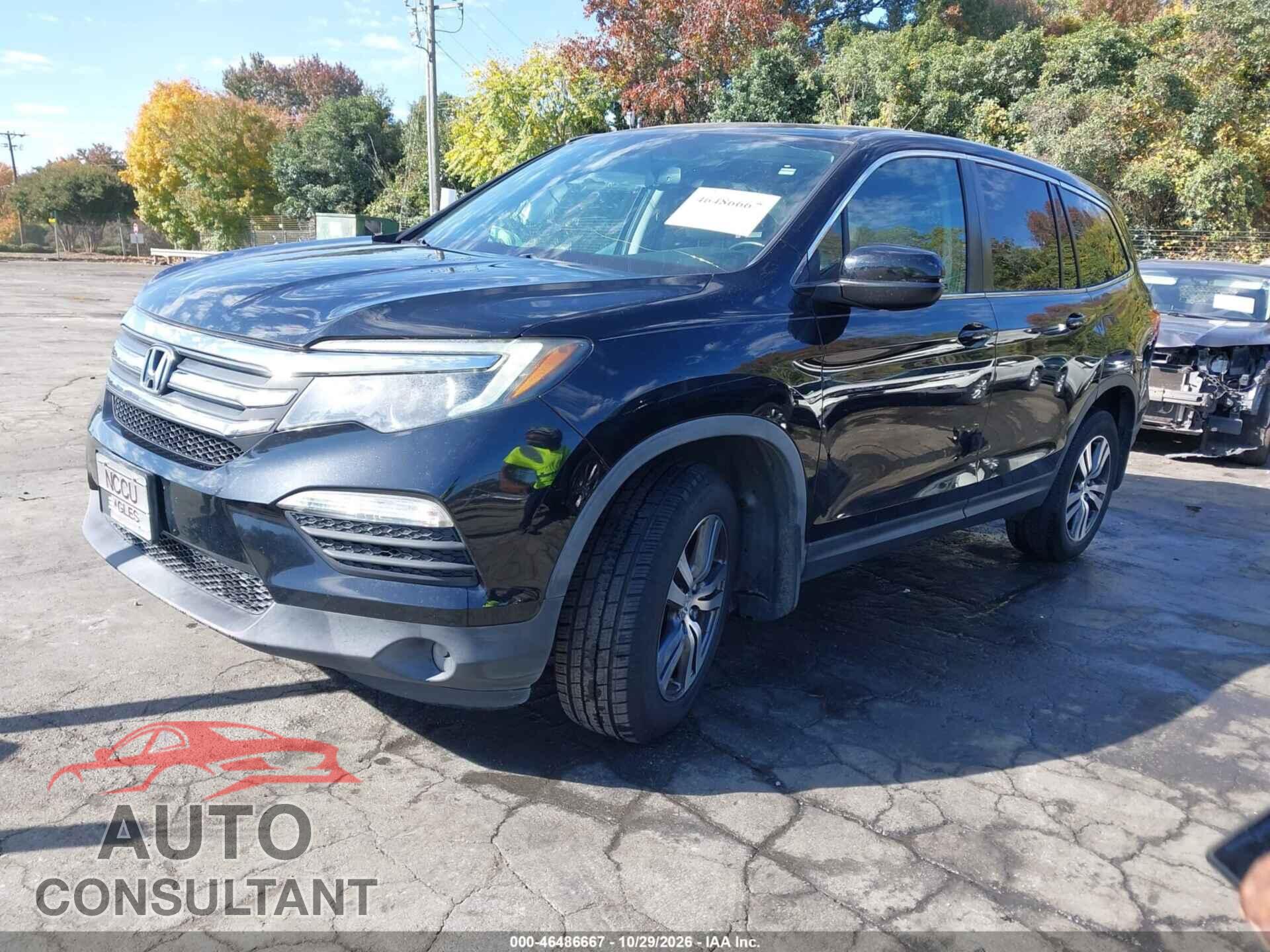 HONDA PILOT 2017 - 5FNYF6H71HB069752