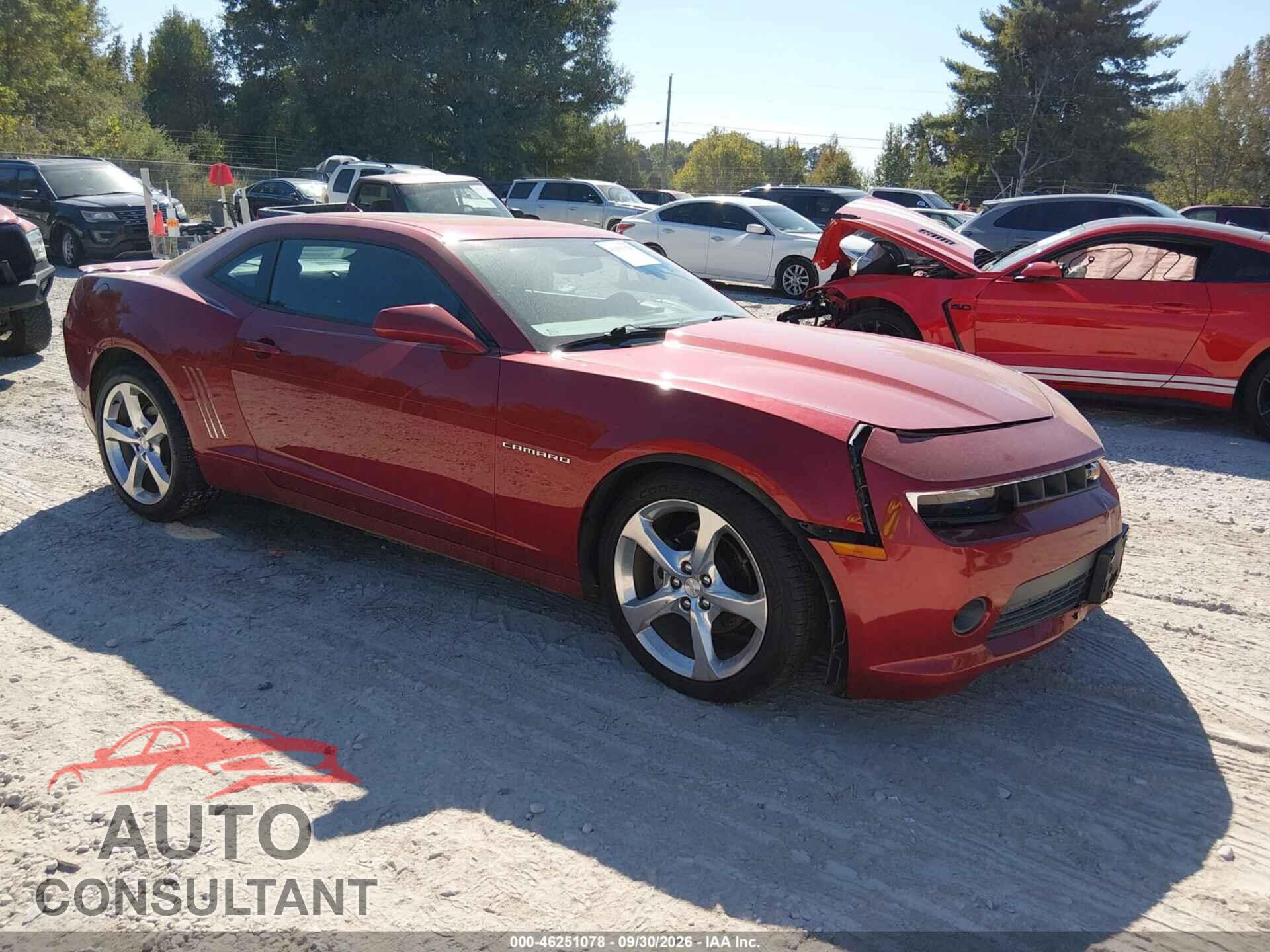 CHEVROLET CAMARO 2015 - 2G1FD1E36F9296544