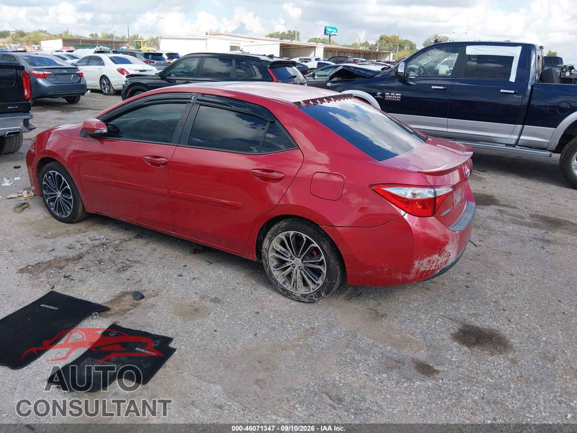 TOYOTA COROLLA 2015 - 2T1BURHE7FC320285