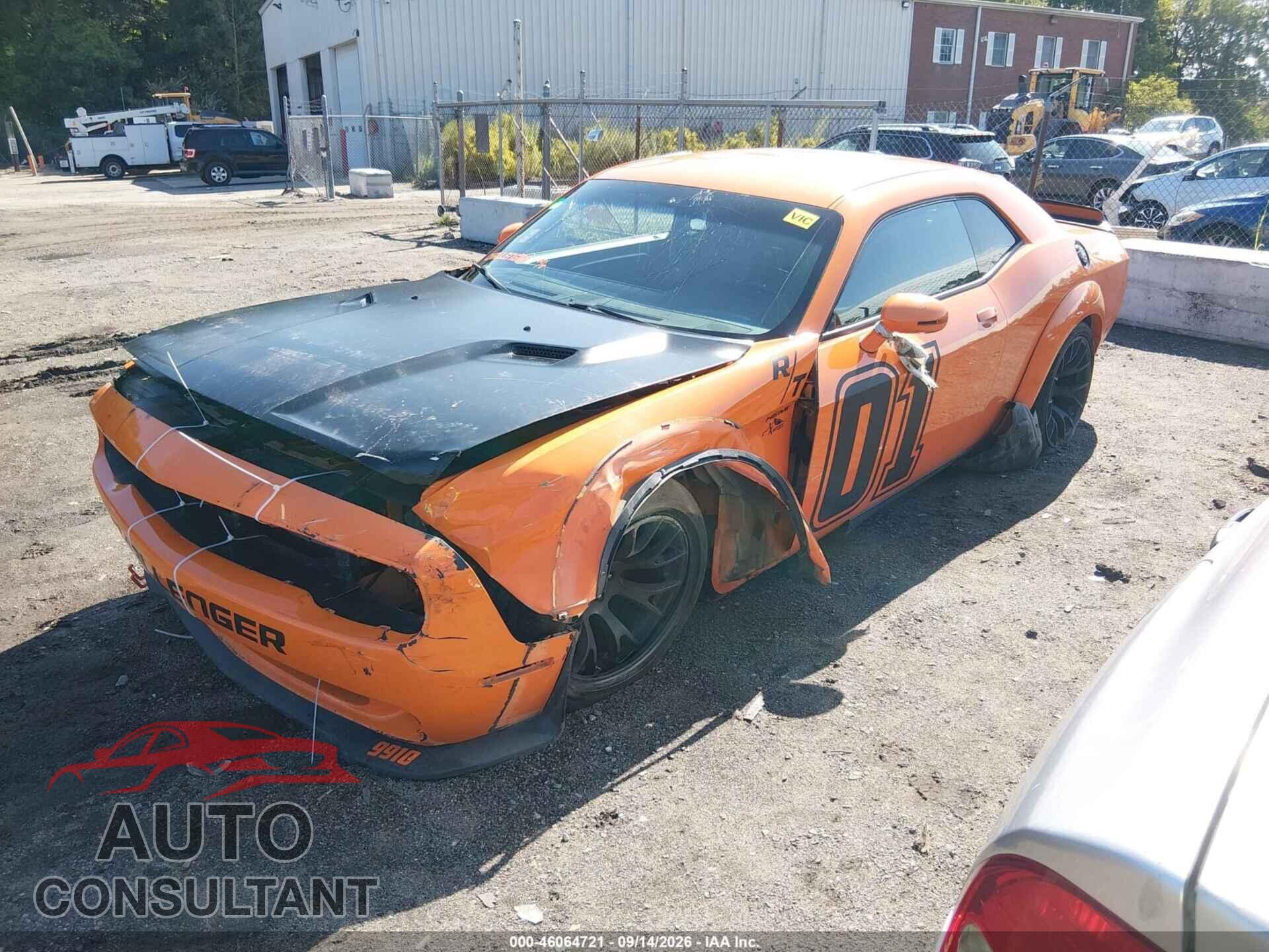 DODGE CHALLENGER 2012 - 2C3CDYBTXCH149916