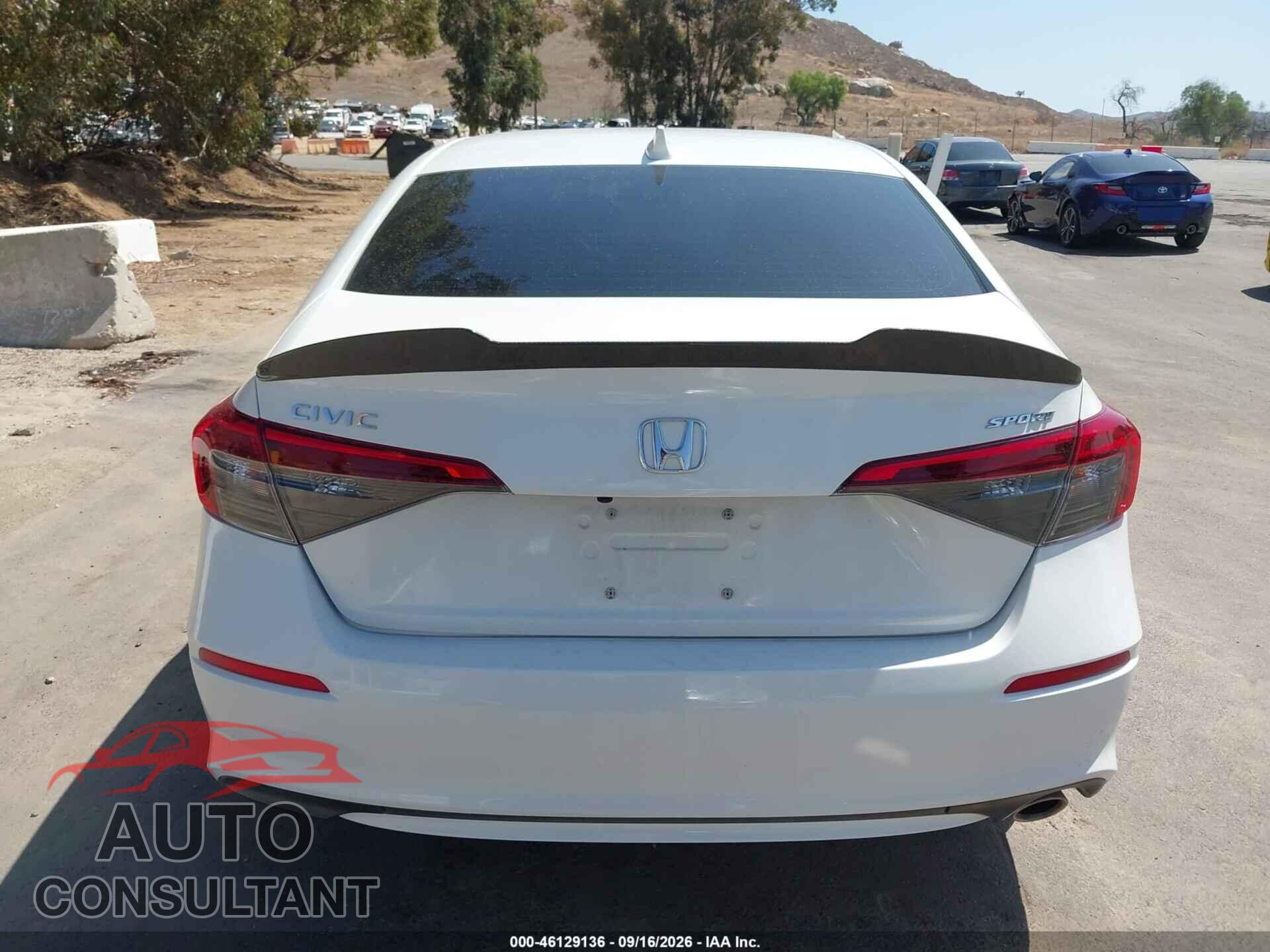 HONDA CIVIC 2023 - 2HGFE2F57PH515837