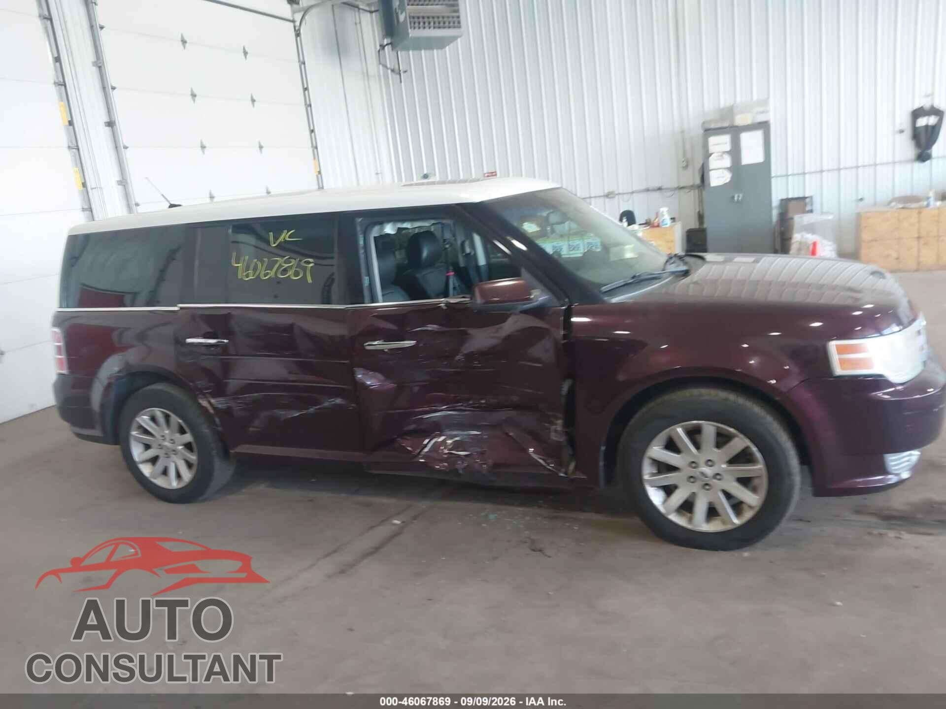 FORD FLEX 2011 - 2FMGK5CC1BBD10909