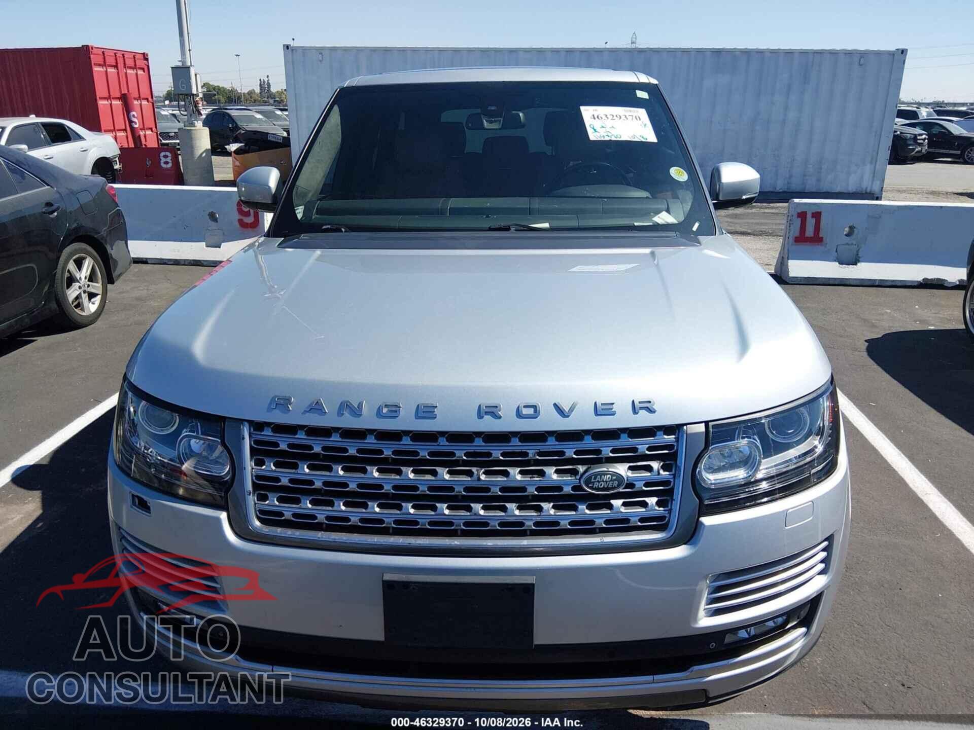 LAND ROVER RANGE ROVER 2015 - SALGV2TF6FA214630