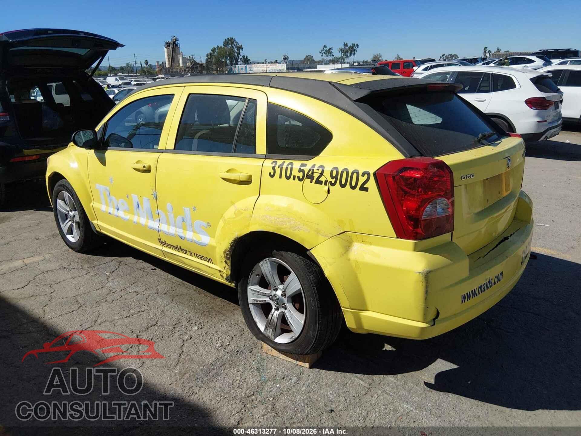DODGE CALIBER 2011 - 1B3CB3HAXBD168571