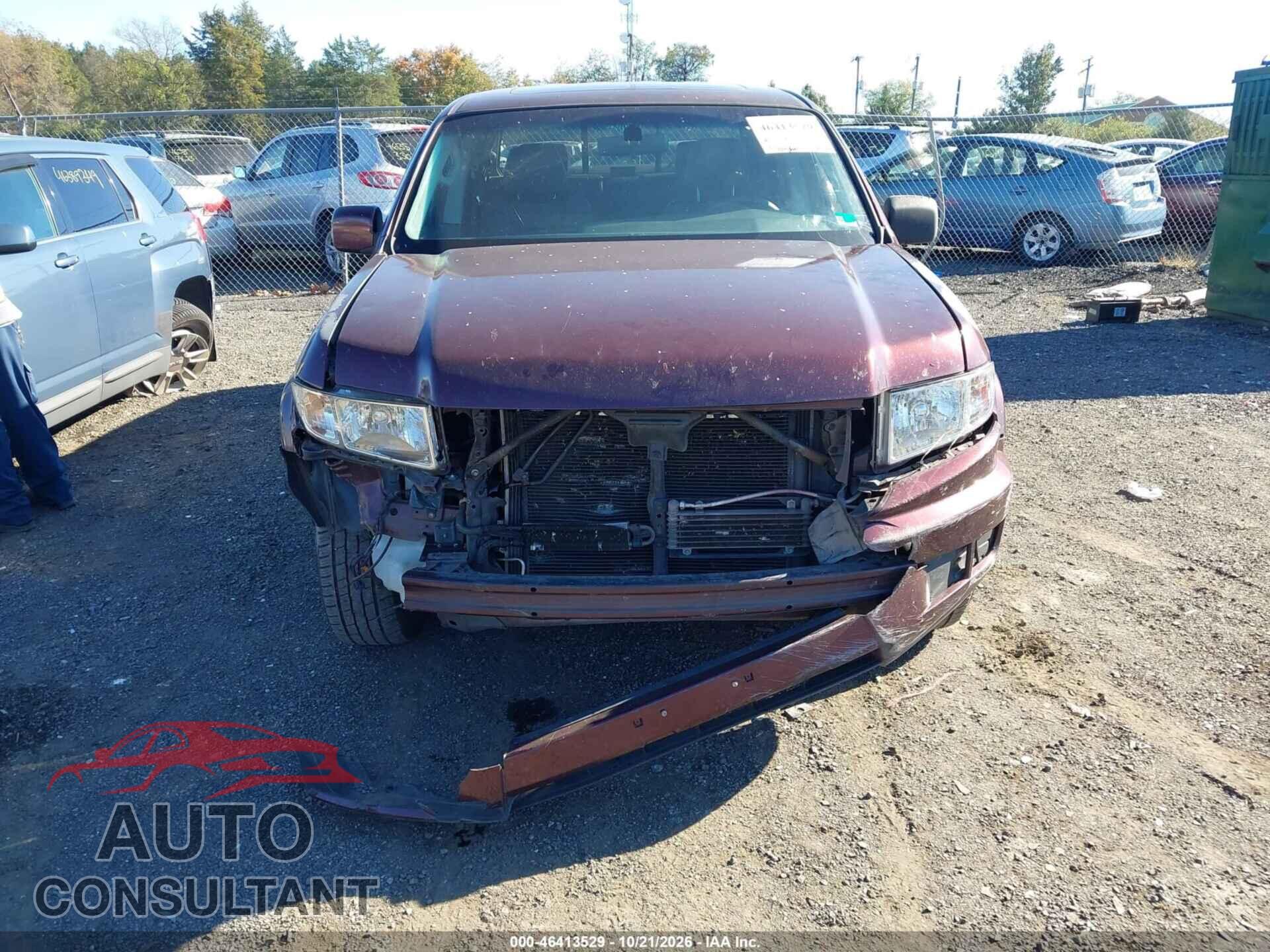 HONDA RIDGELINE 2009 - 5FPYK16539B107801