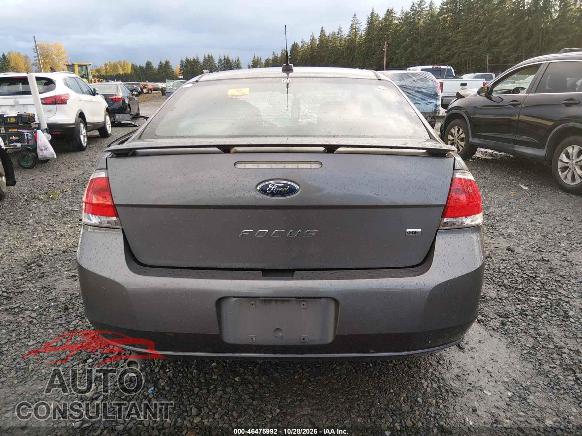FORD FOCUS 2011 - 1FAHP3FN8BW151029