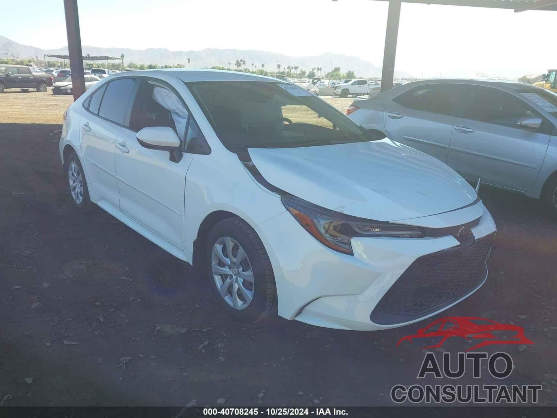 TOYOTA COROLLA 2021 - JTDEPMAE9MJ186043