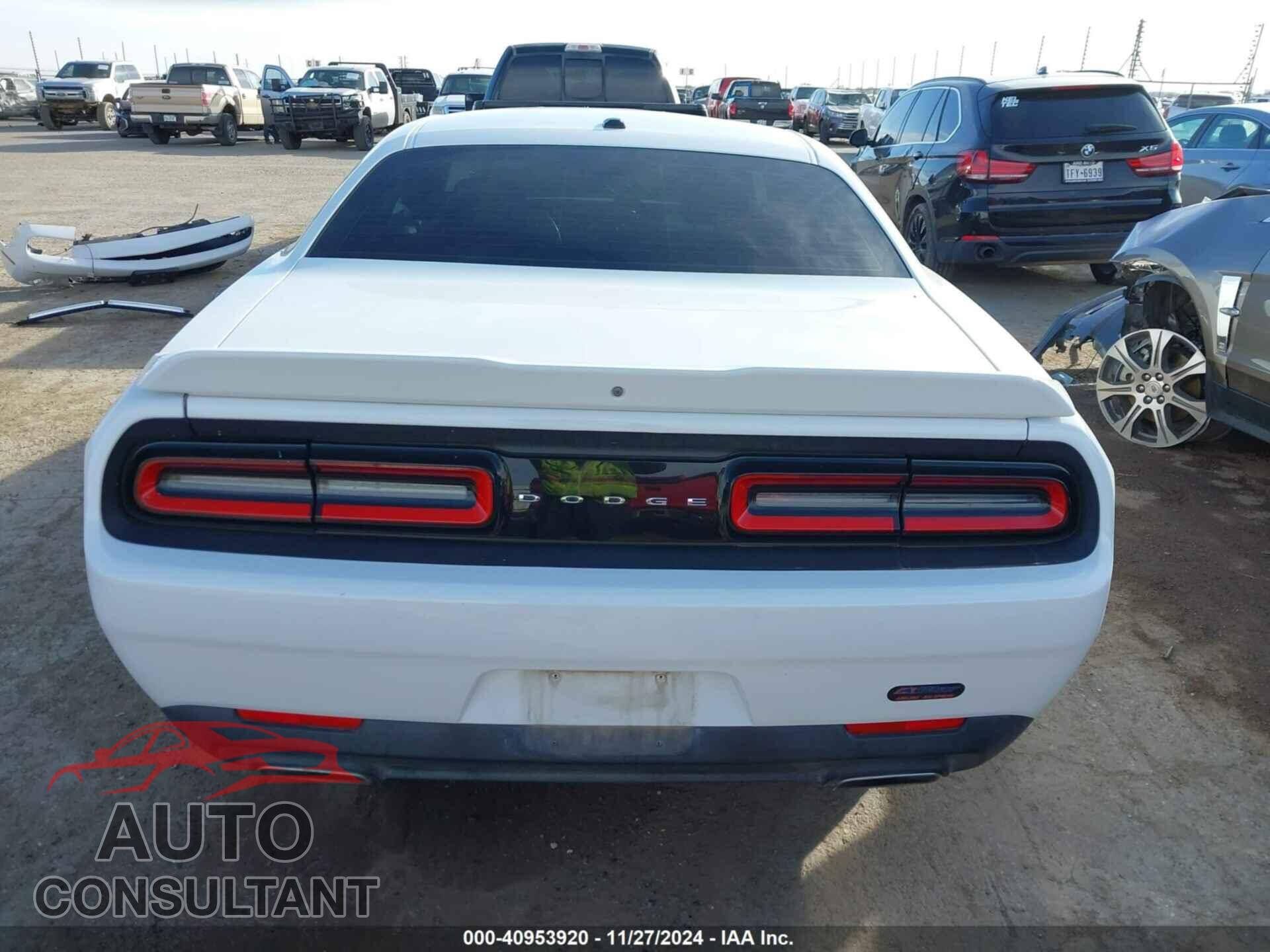 DODGE CHALLENGER 2019 - 2C3CDZAG4KH671885