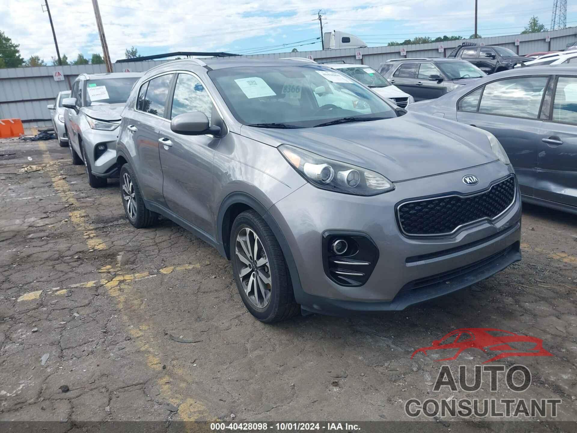 KIA SPORTAGE 2017 - KNDPN3AC9H7168524