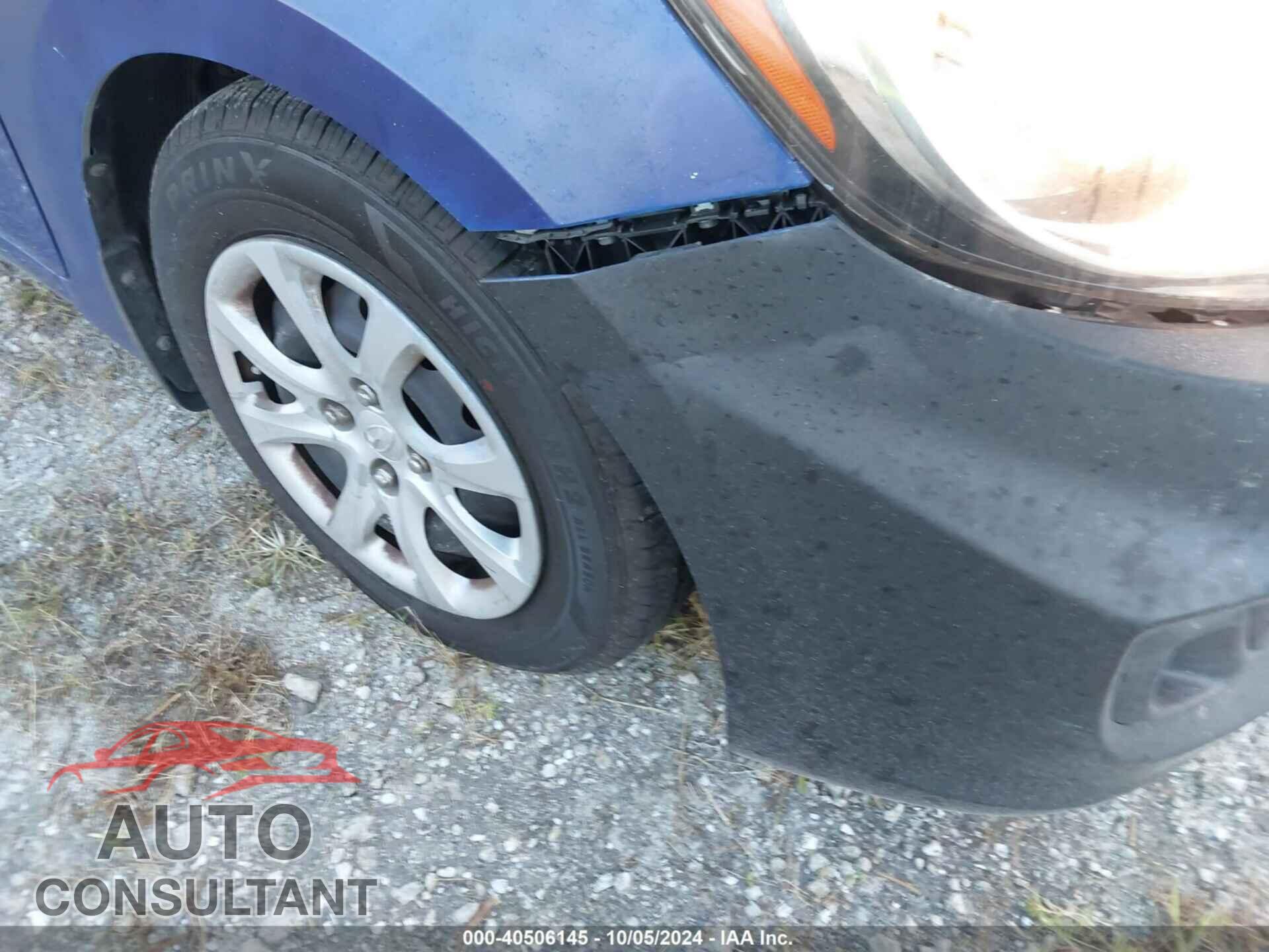 HYUNDAI ACCENT 2012 - KMHCT5AE0CU036422