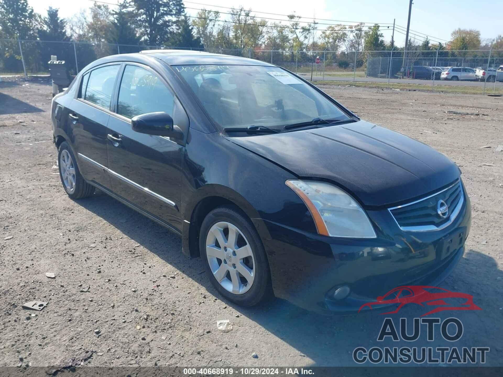 NISSAN SENTRA 2012 - 3N1AB6AP2CL702831