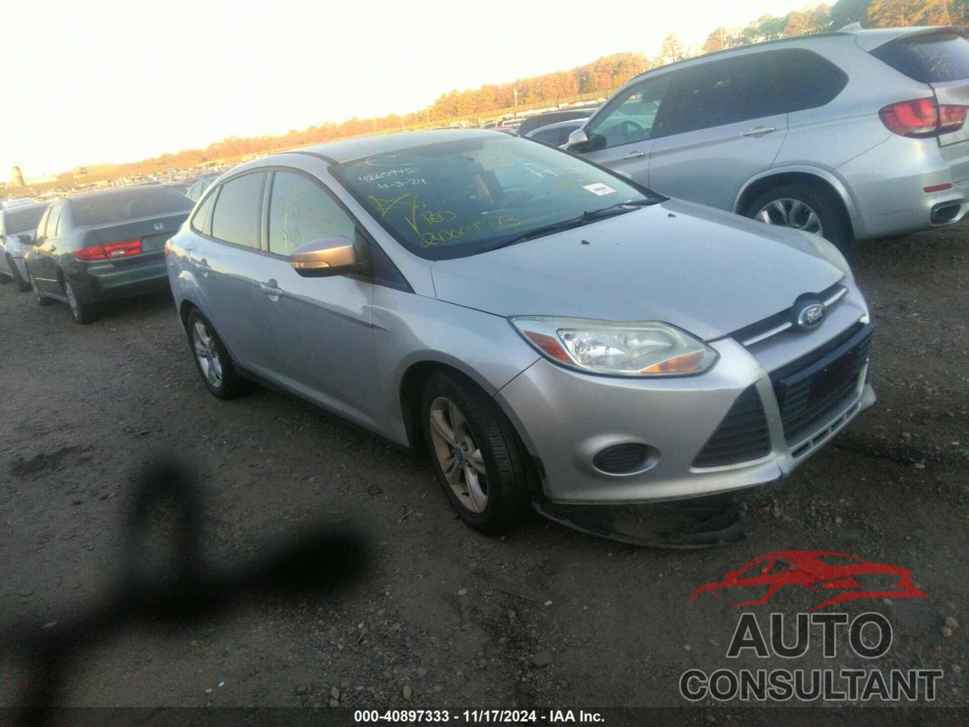 FORD FOCUS 2013 - 1FADP3F23DL130288