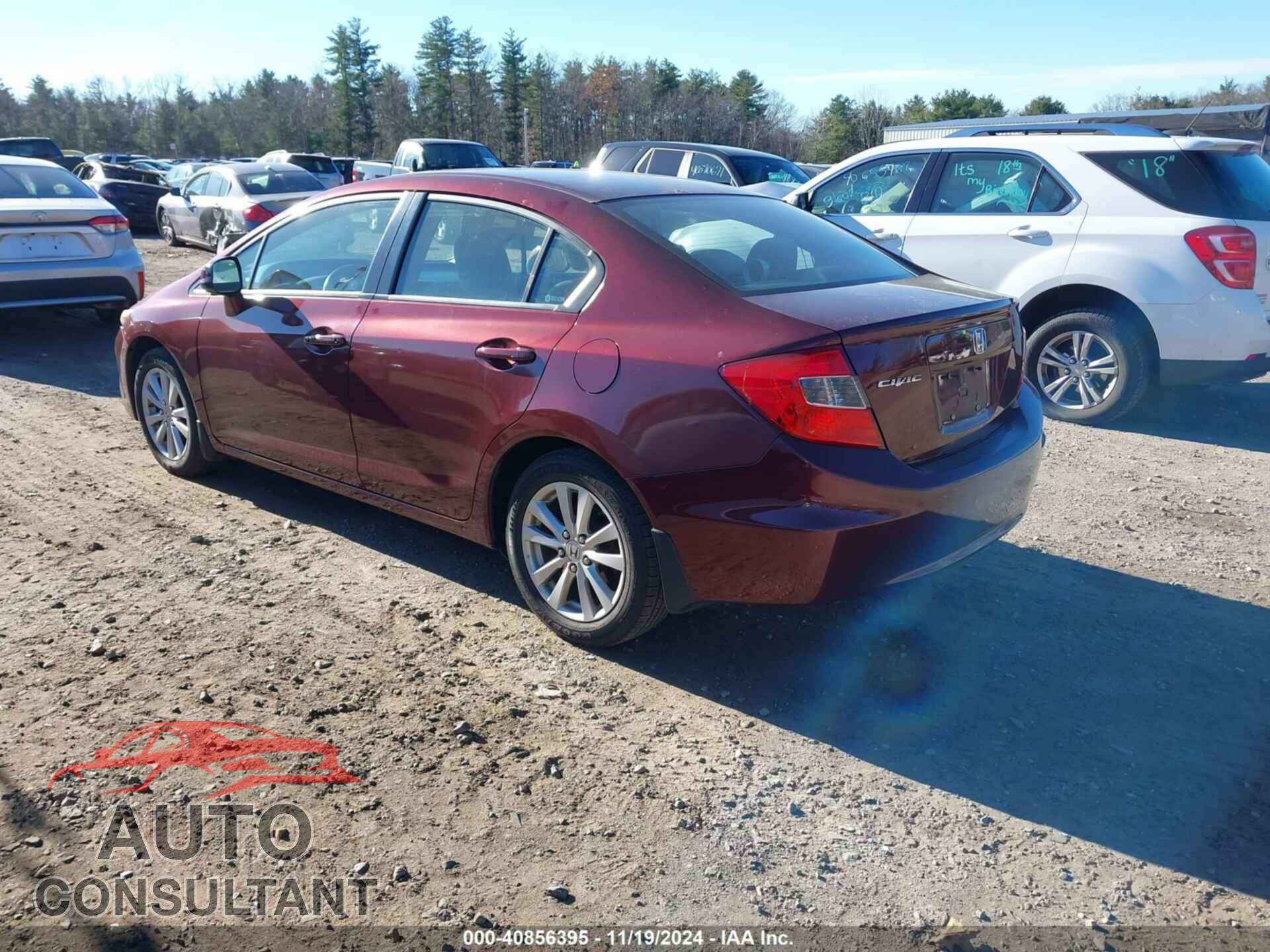 HONDA CIVIC 2012 - 2HGFB2F85CH539373