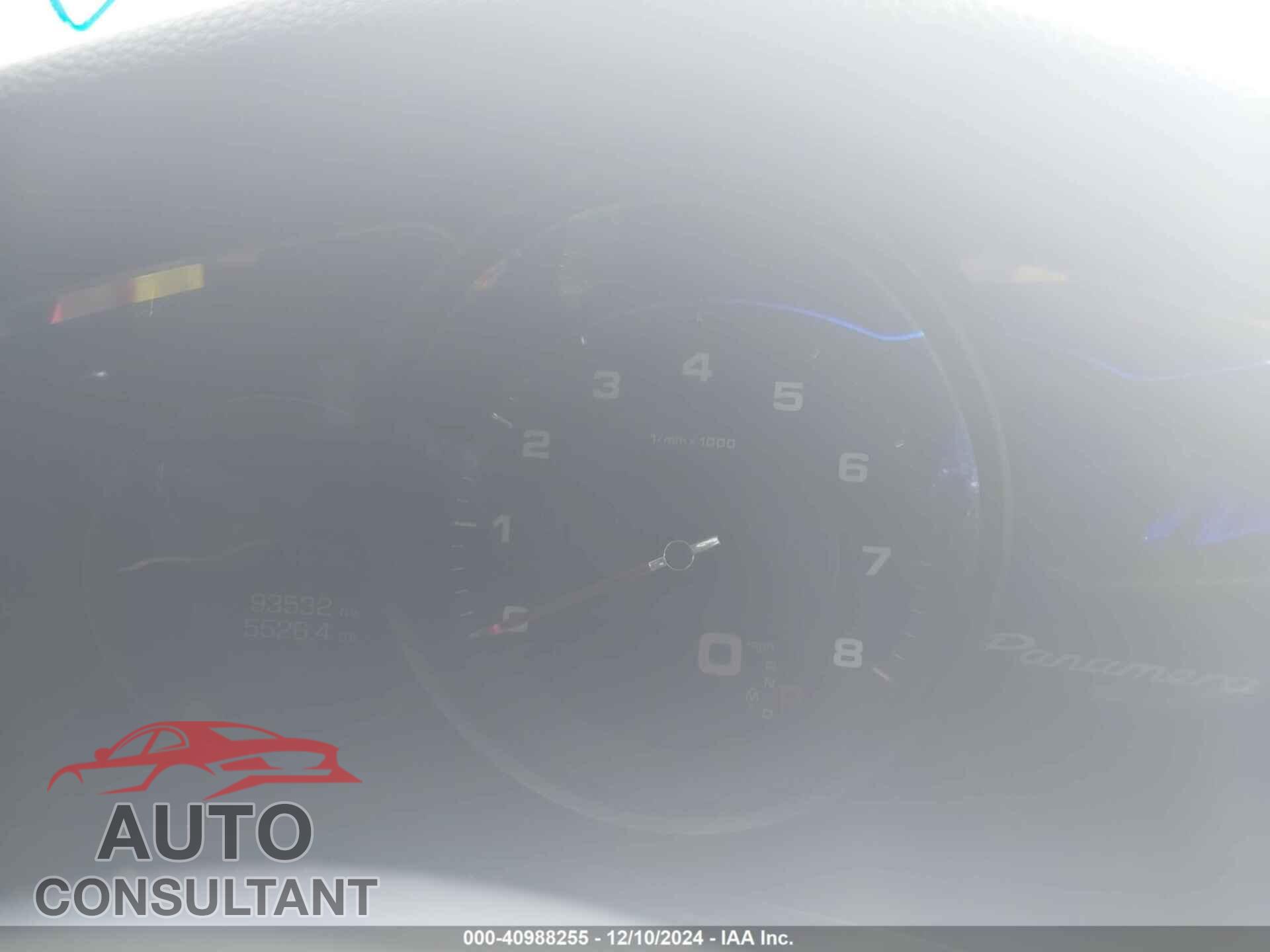 PORSCHE PANAMERA 2017 - WP0AA2A78HL100687