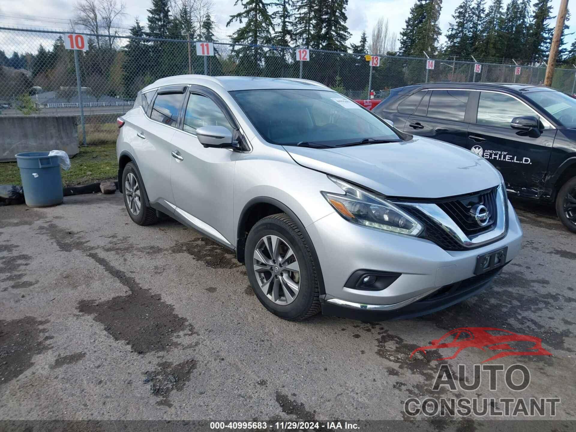 NISSAN MURANO 2018 - 5N1AZ2MH6JN107303