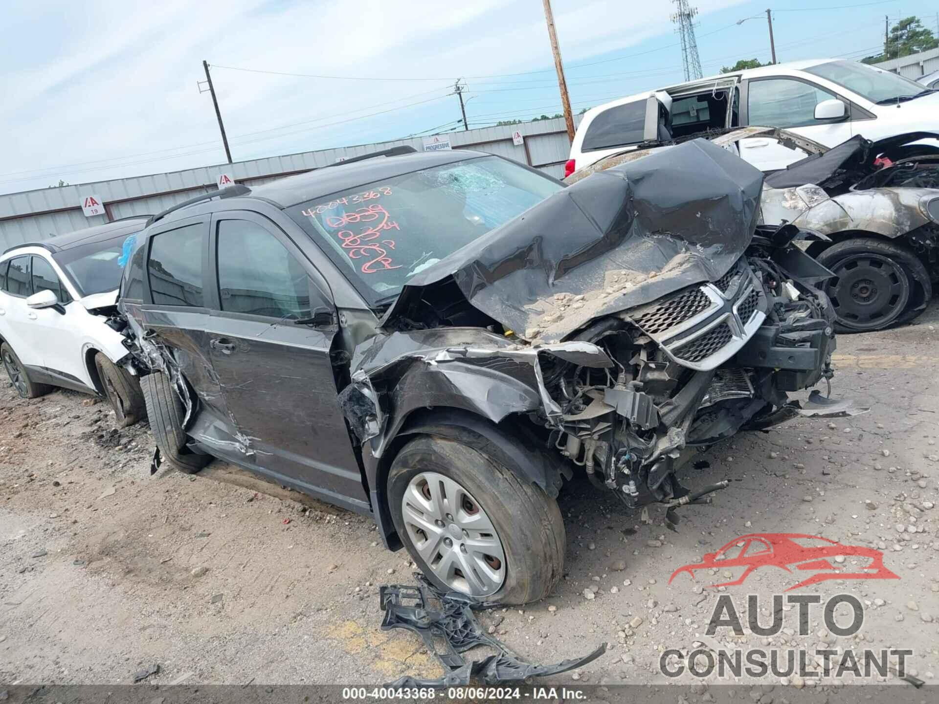 DODGE JOURNEY 2016 - 3C4PDCAB1GT250039