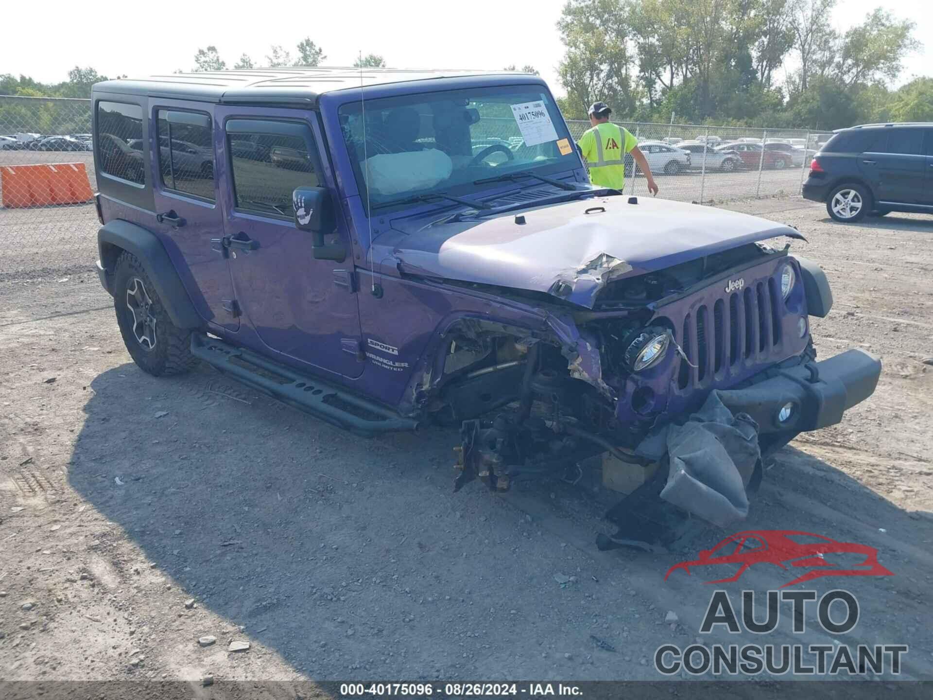 JEEP WRANGLER UNLIMITED 2017 - 1C4BJWDG9HL617035