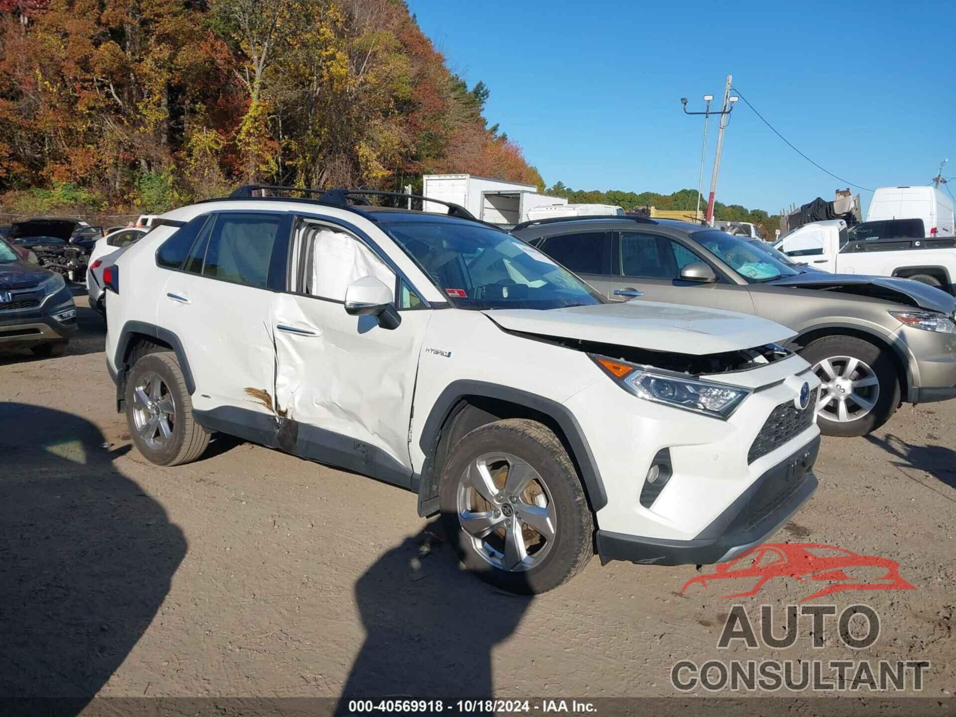 TOYOTA RAV4 HYBRID 2021 - 4T3D6RFV2MU037866