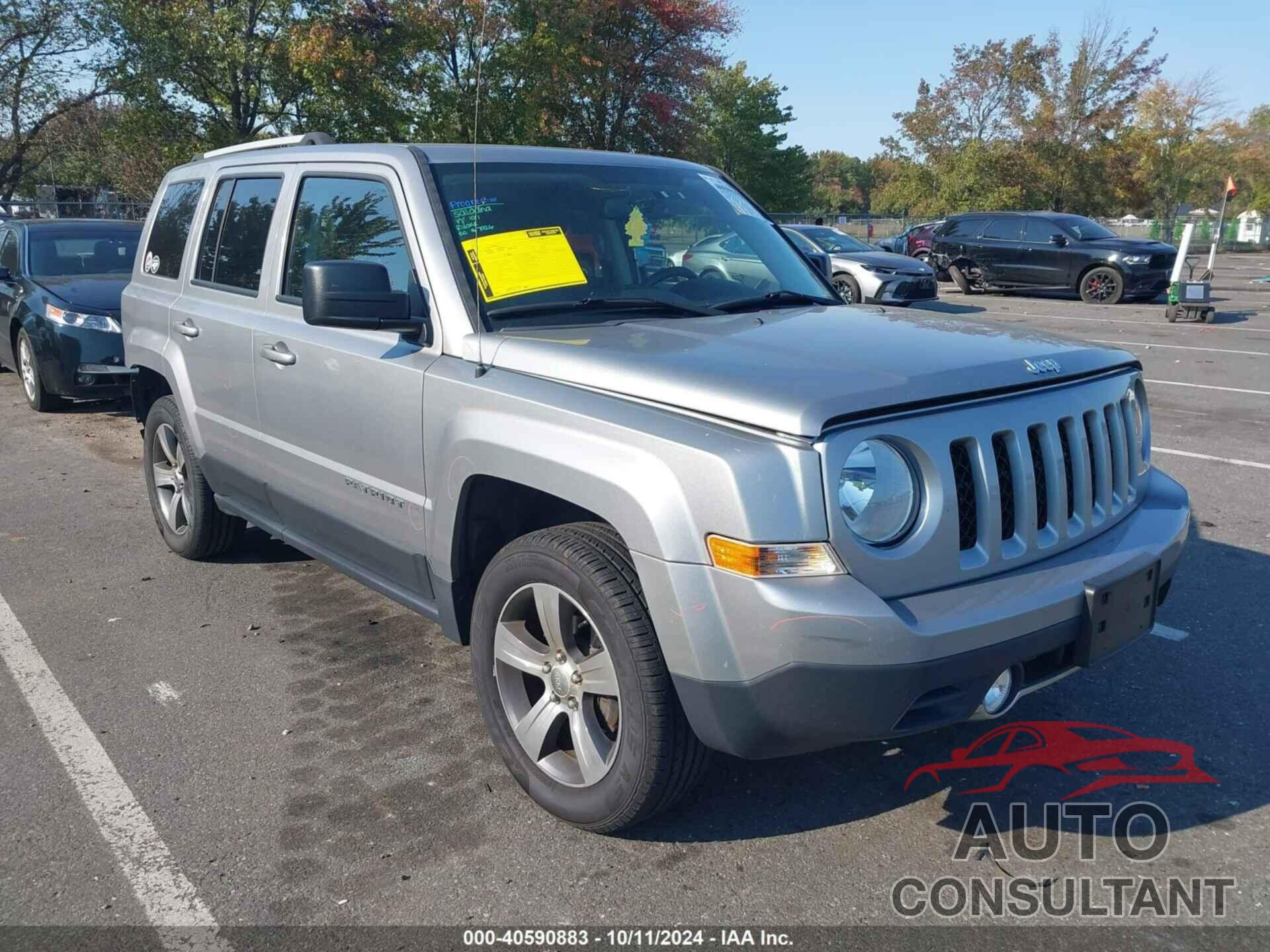 JEEP PATRIOT 2017 - 1C4NJRFB3HD181339