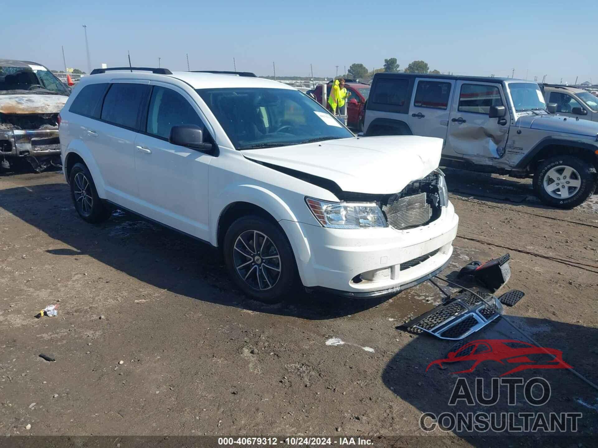 DODGE JOURNEY 2019 - 3C4PDCAB0KT872706