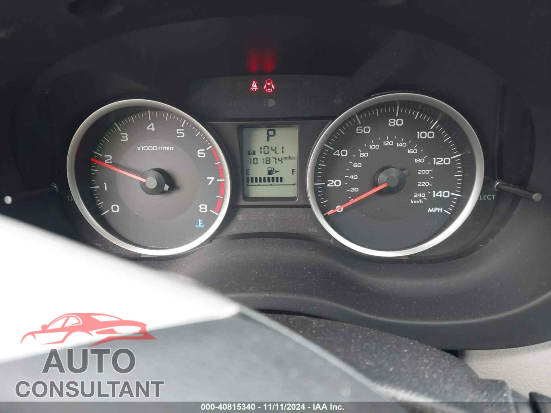 SUBARU FORESTER 2016 - JF2SJADC3GH404519