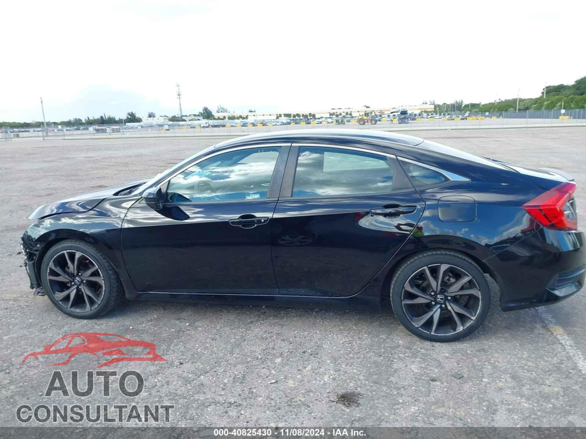 HONDA CIVIC 2019 - 2HGFC2F80KH572678