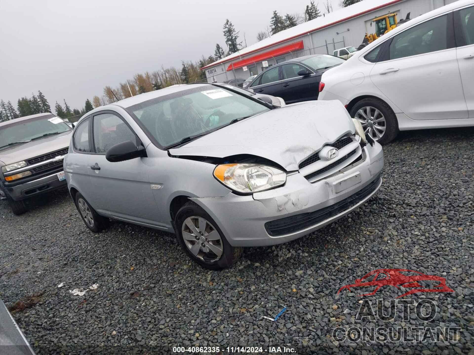 HYUNDAI ACCENT 2009 - KMHCM36C49U137819
