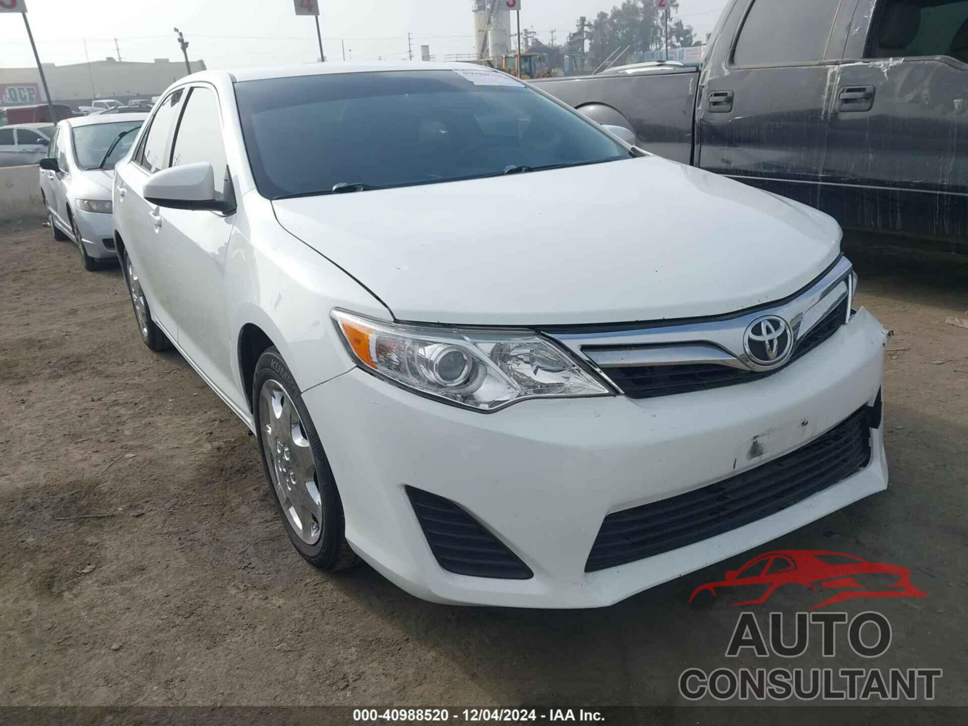 TOYOTA CAMRY 2013 - 4T4BF1FK7DR281445