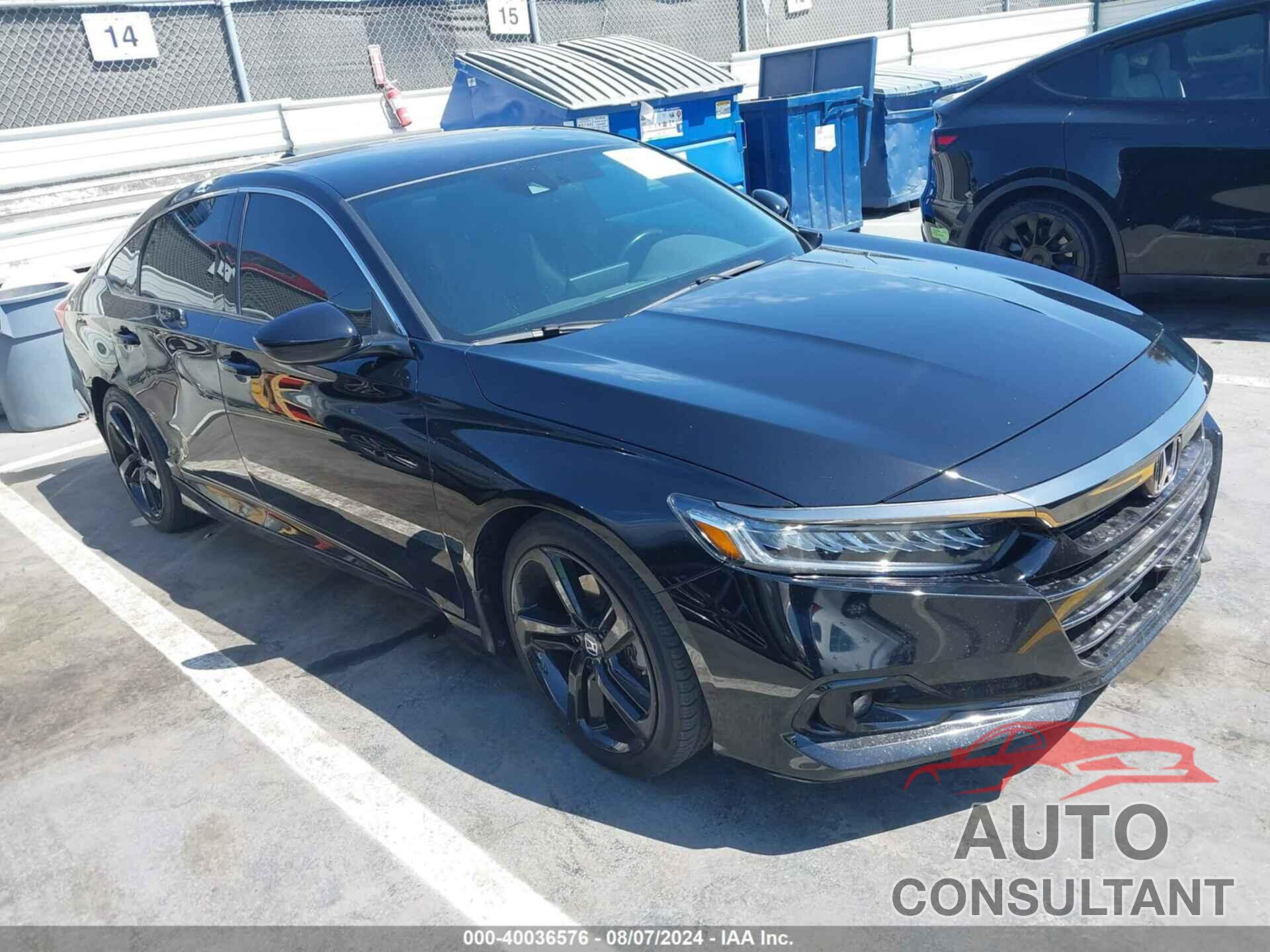 HONDA ACCORD 2021 - 1HGCV1F32MA099511