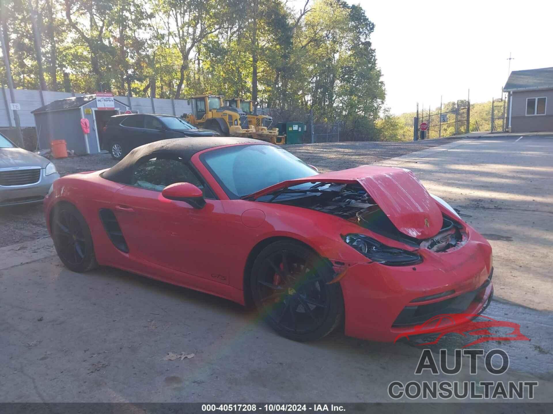 PORSCHE BOXSTER 2019 - WP0CB2A8XKS228666