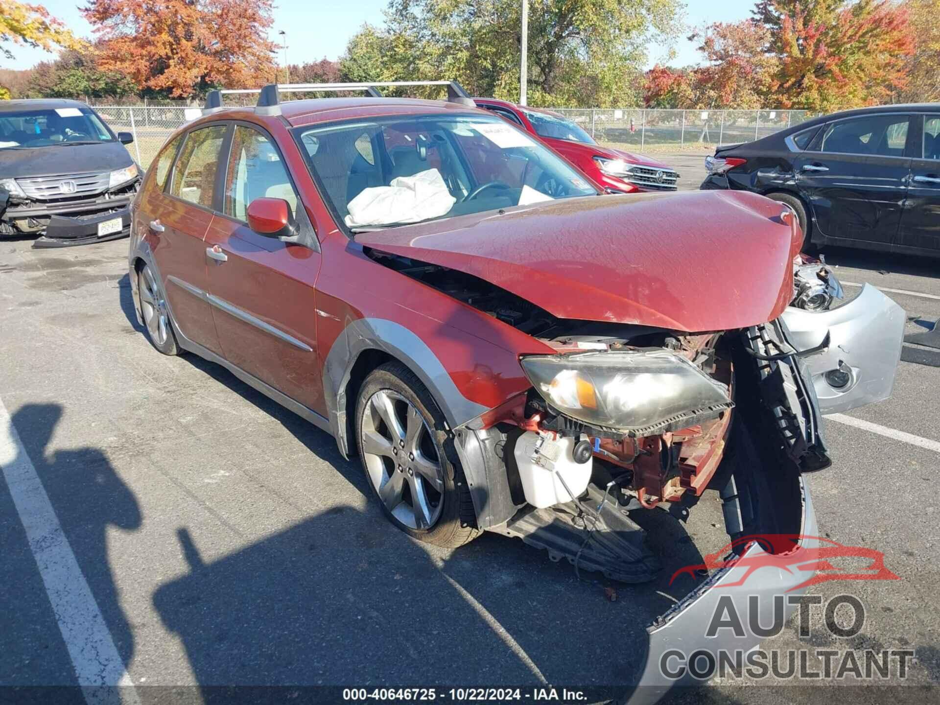 SUBARU IMPREZA OUTBACK SPORT 2010 - JF1GH6D68AH814379