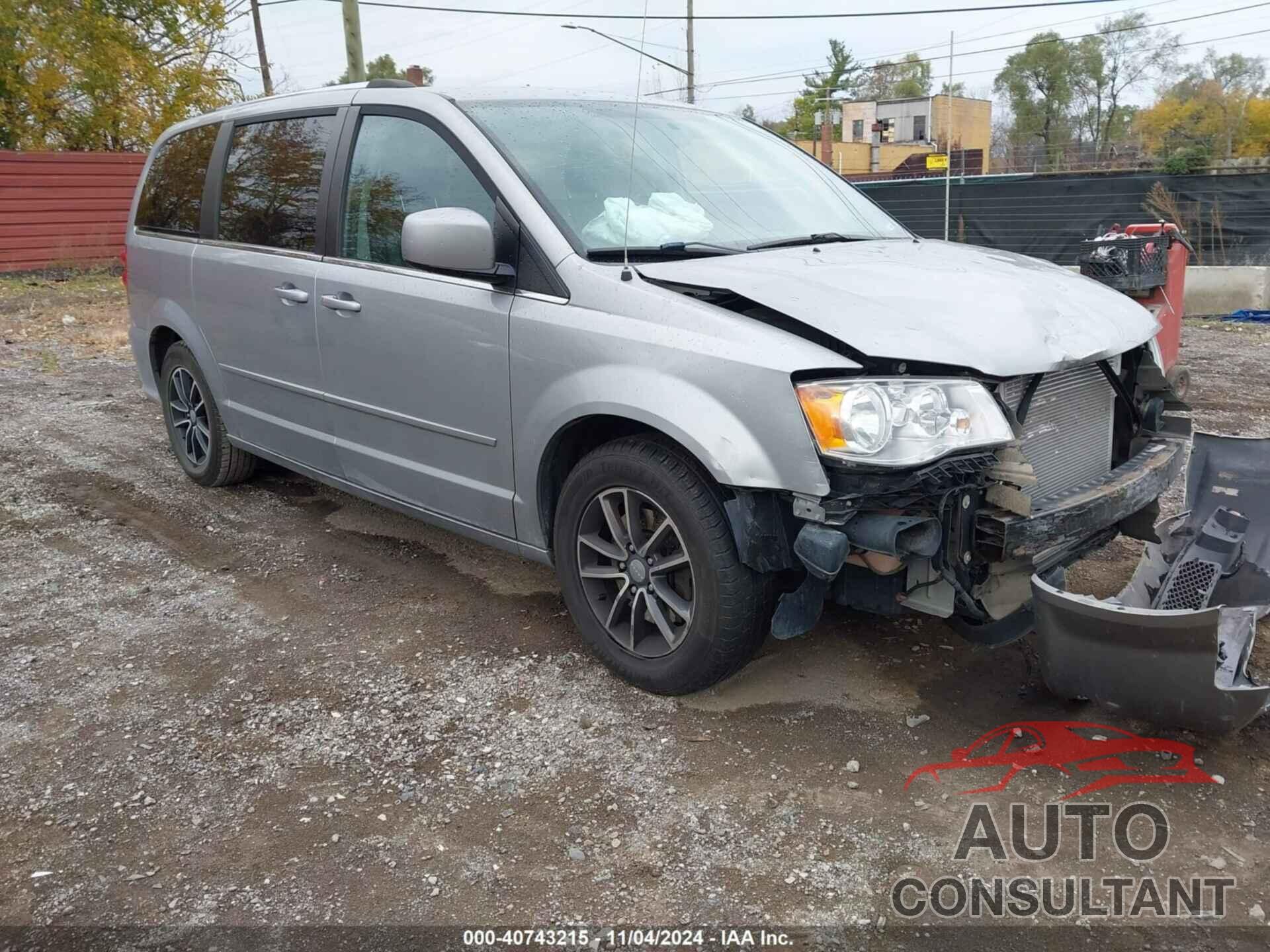 DODGE GRAND CARAVAN 2017 - 2C4RDGCG5HR605520