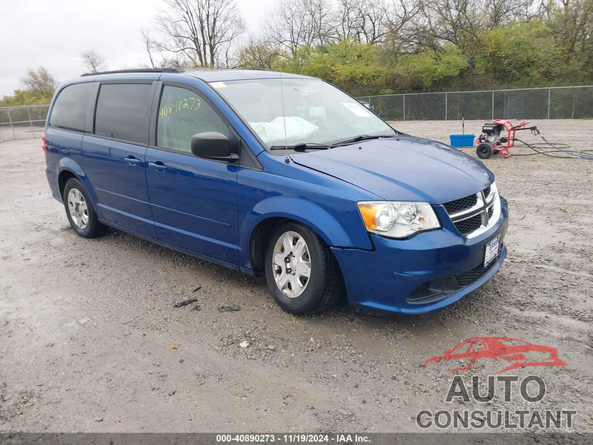 DODGE GRAND CARAVAN 2011 - 2D4RN4DG1BR602313