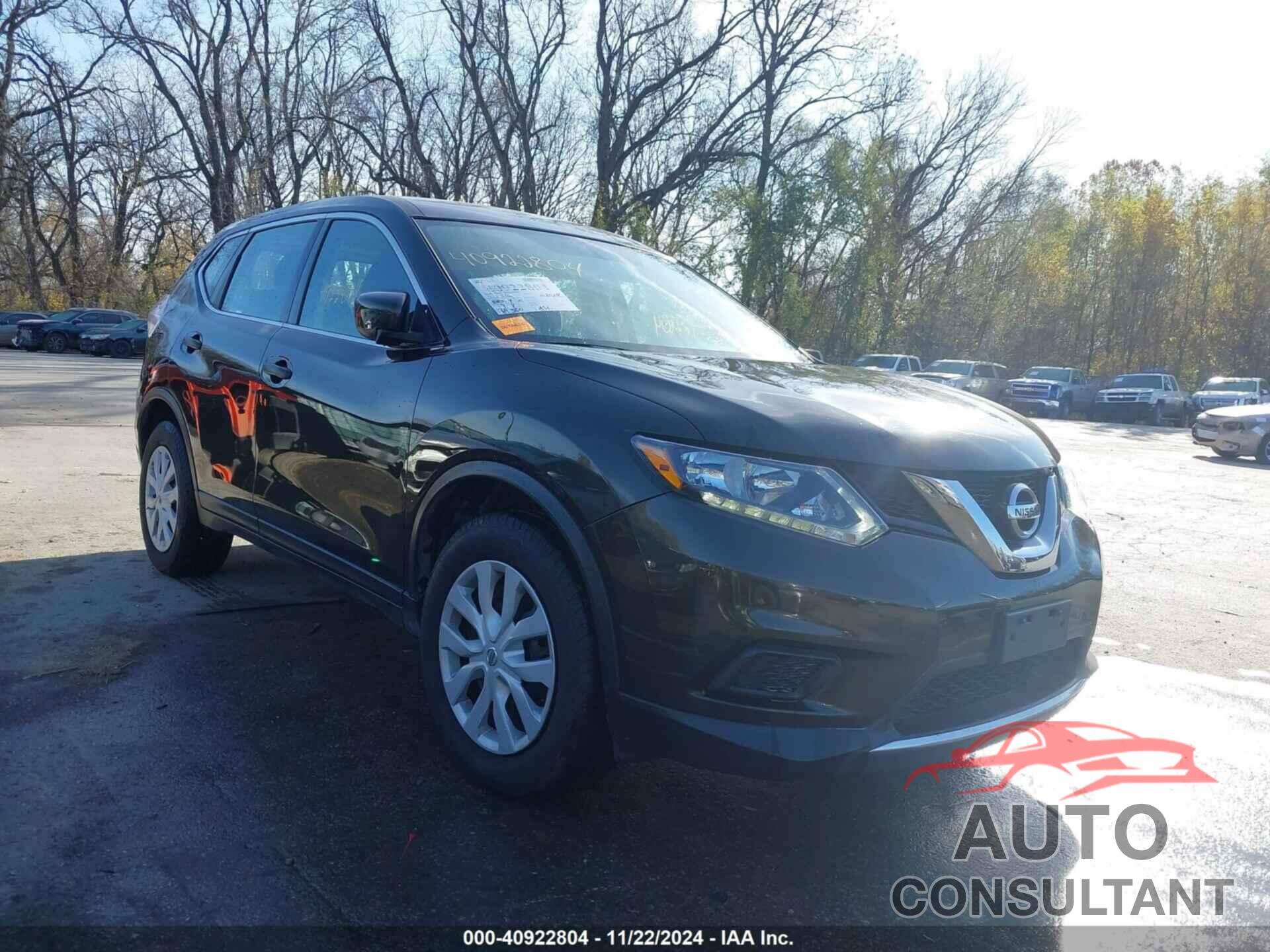 NISSAN ROGUE 2016 - KNMAT2MV4GP682301