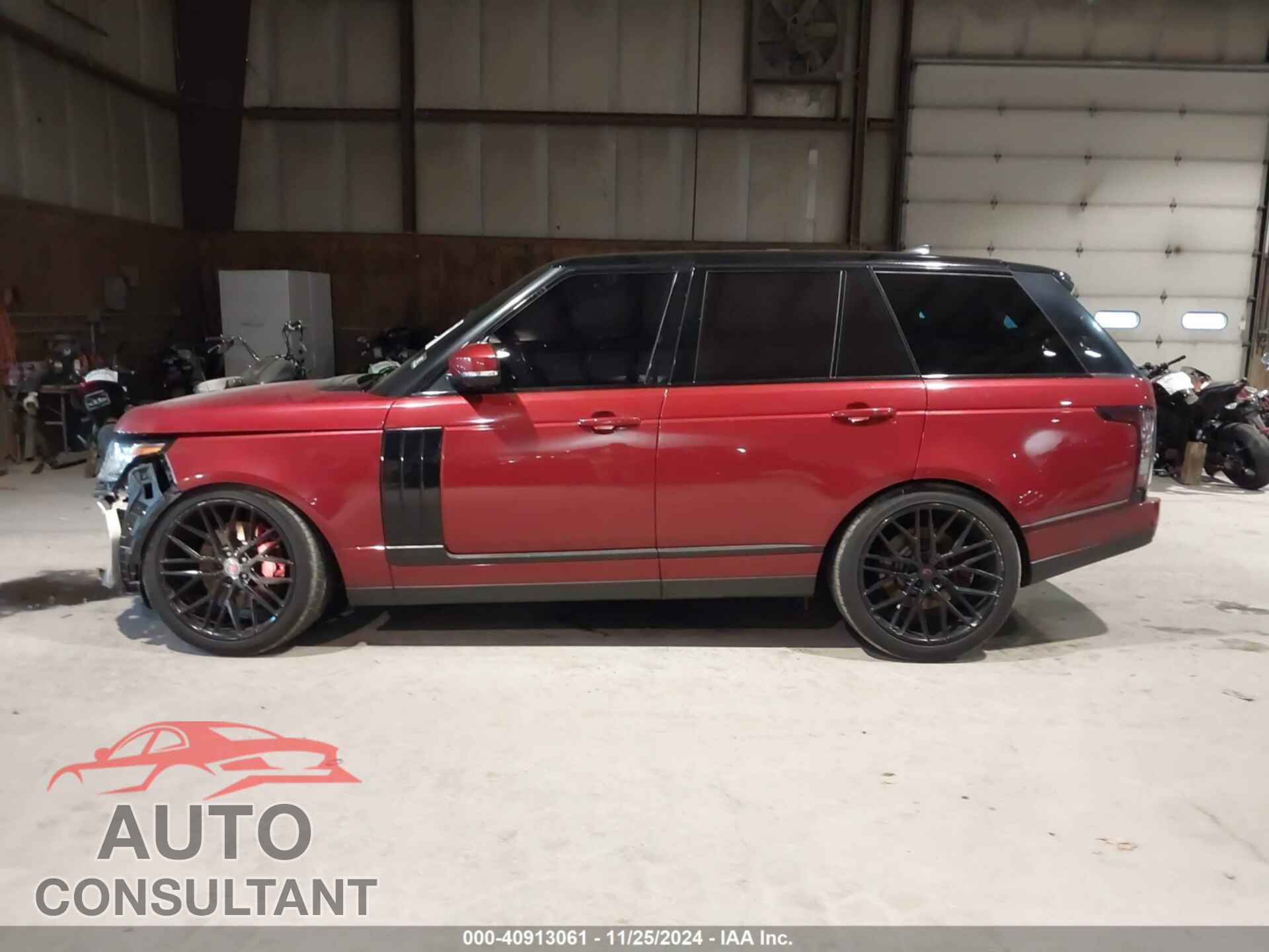 LAND ROVER RANGE ROVER 2017 - SALGS2FV6HA360170