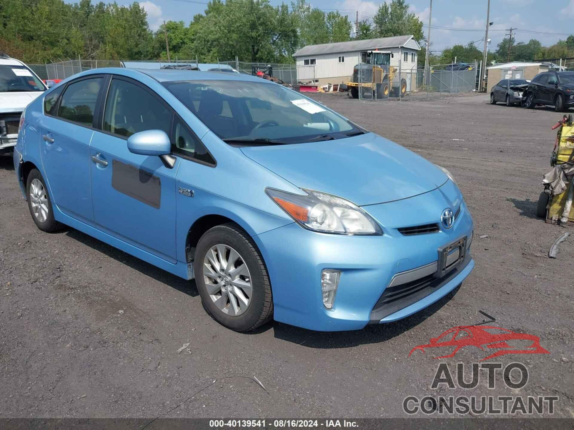 TOYOTA PRIUS PLUG-IN 2014 - JTDKN3DP9E3058195