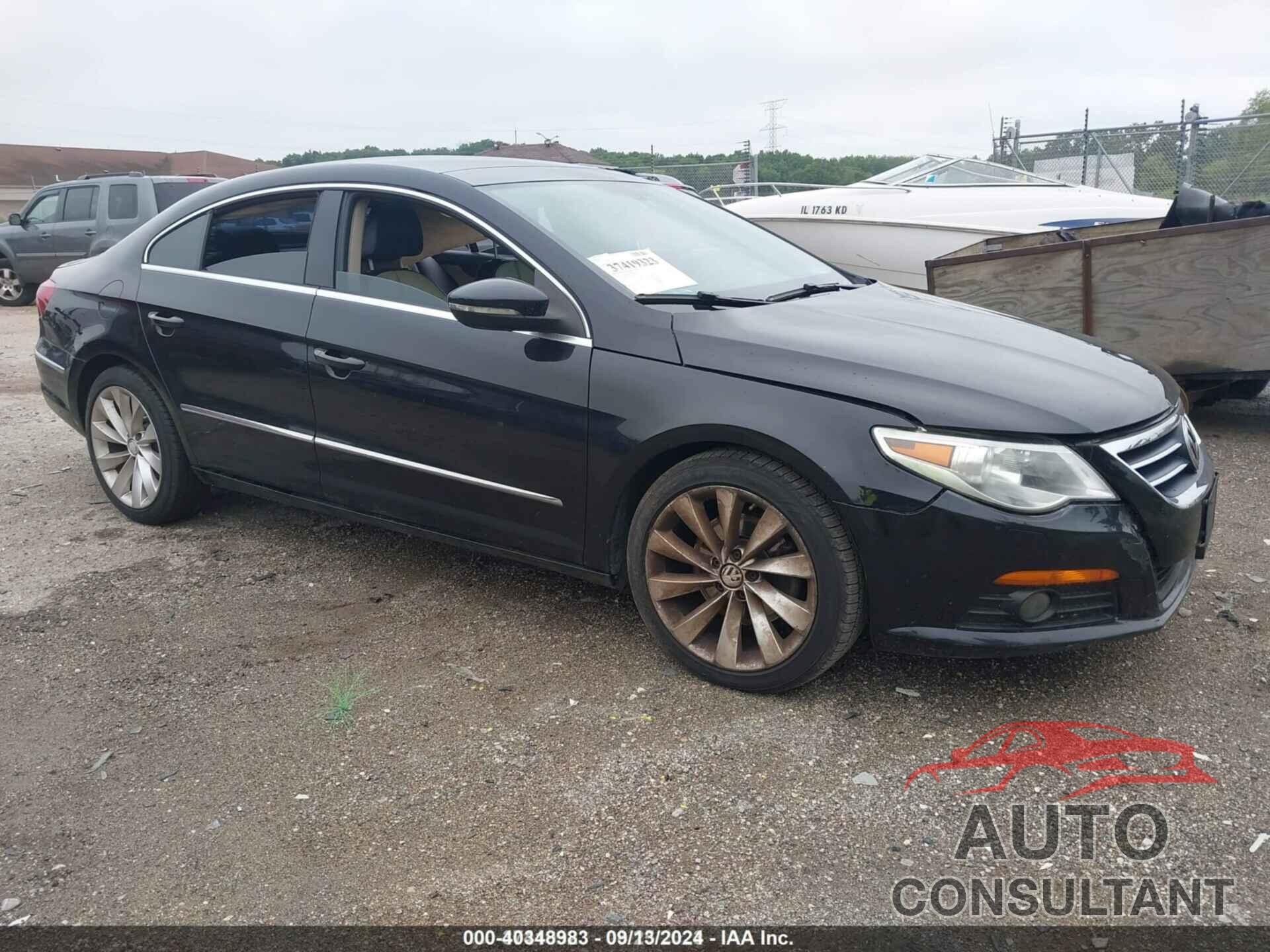 VOLKSWAGEN CC 2010 - WVWEU7AN8AE567543