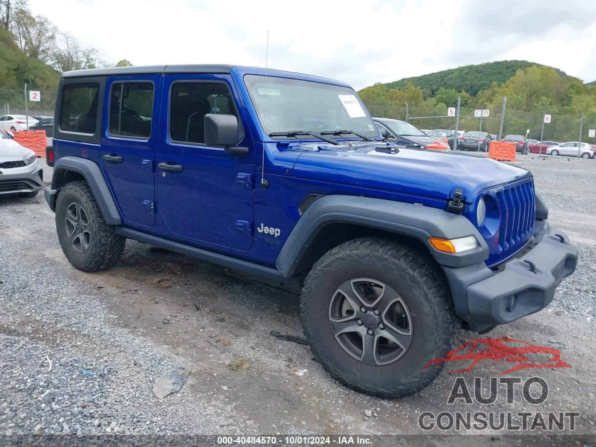 JEEP WRANGLER UNLIMITED 2018 - 1C4HJXDG6JW227286