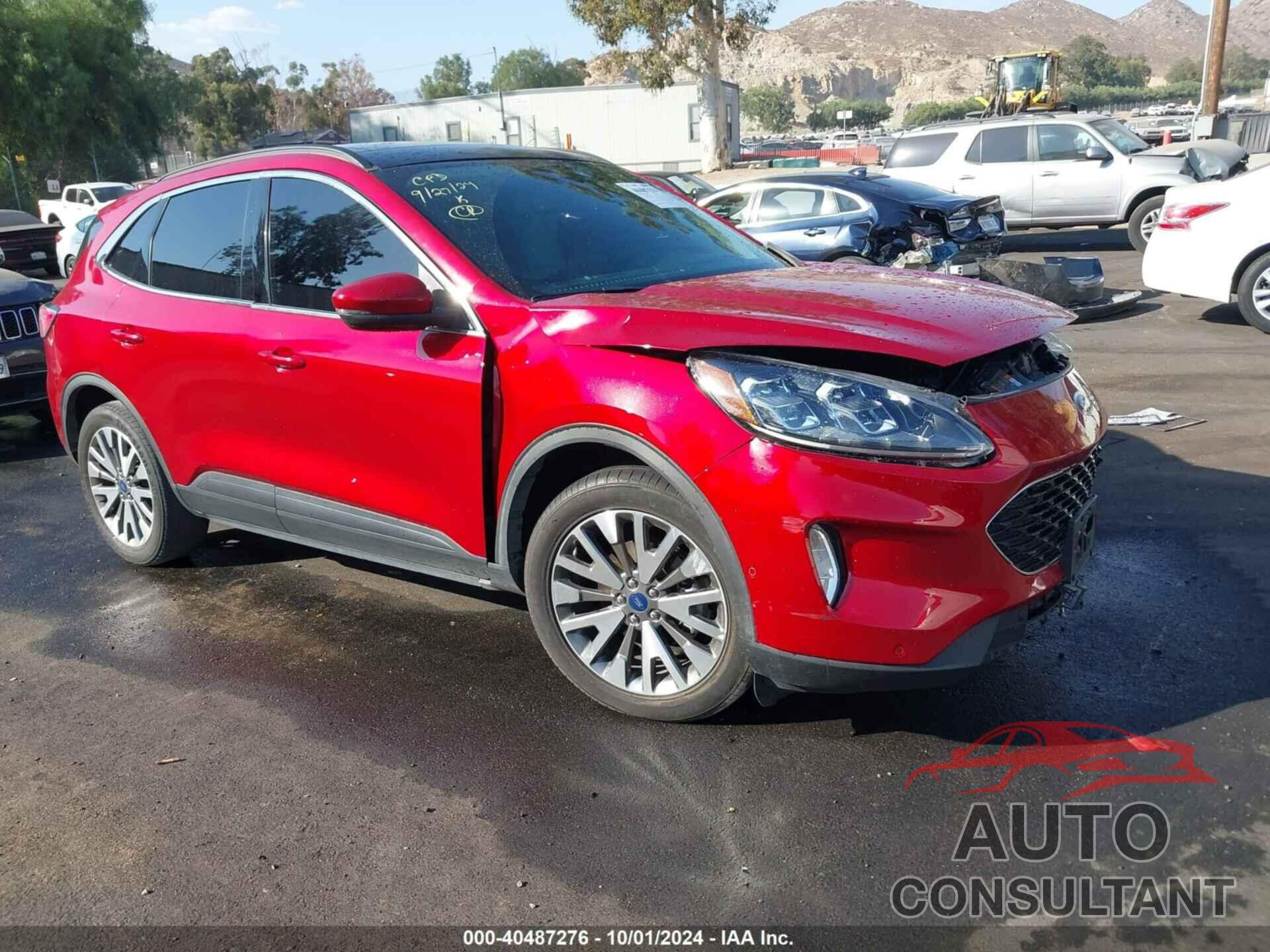 FORD ESCAPE 2020 - 1FMCU0DZ9LUC31420