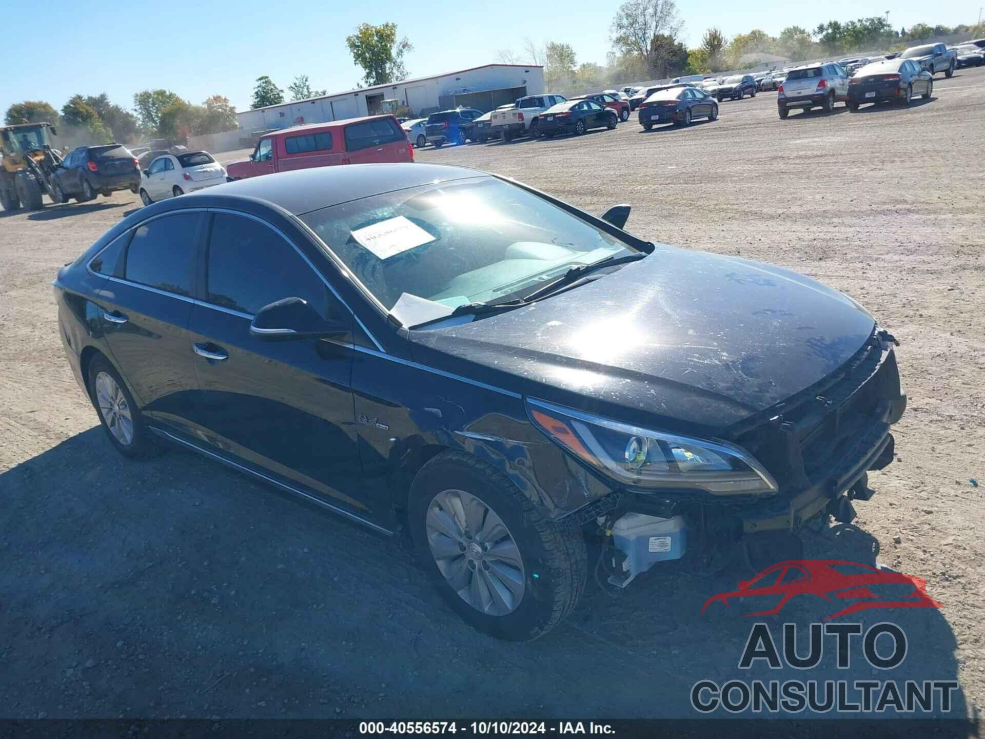 HYUNDAI SONATA HYBRID 2016 - KMHE24L17GA009449