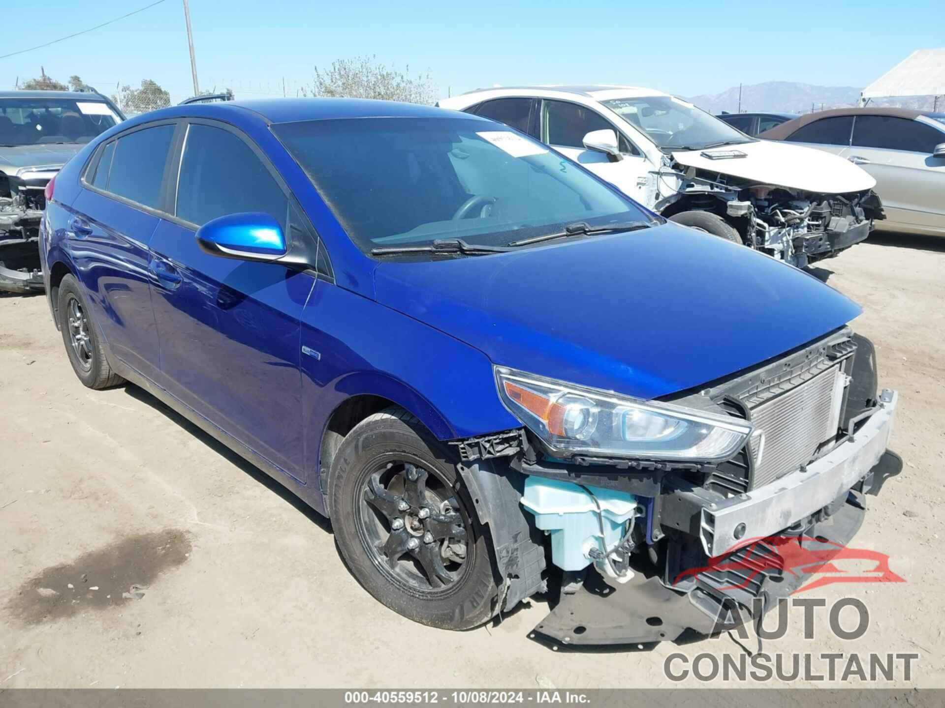 HYUNDAI IONIQ HYBRID 2019 - KMHC65LC3KU167670